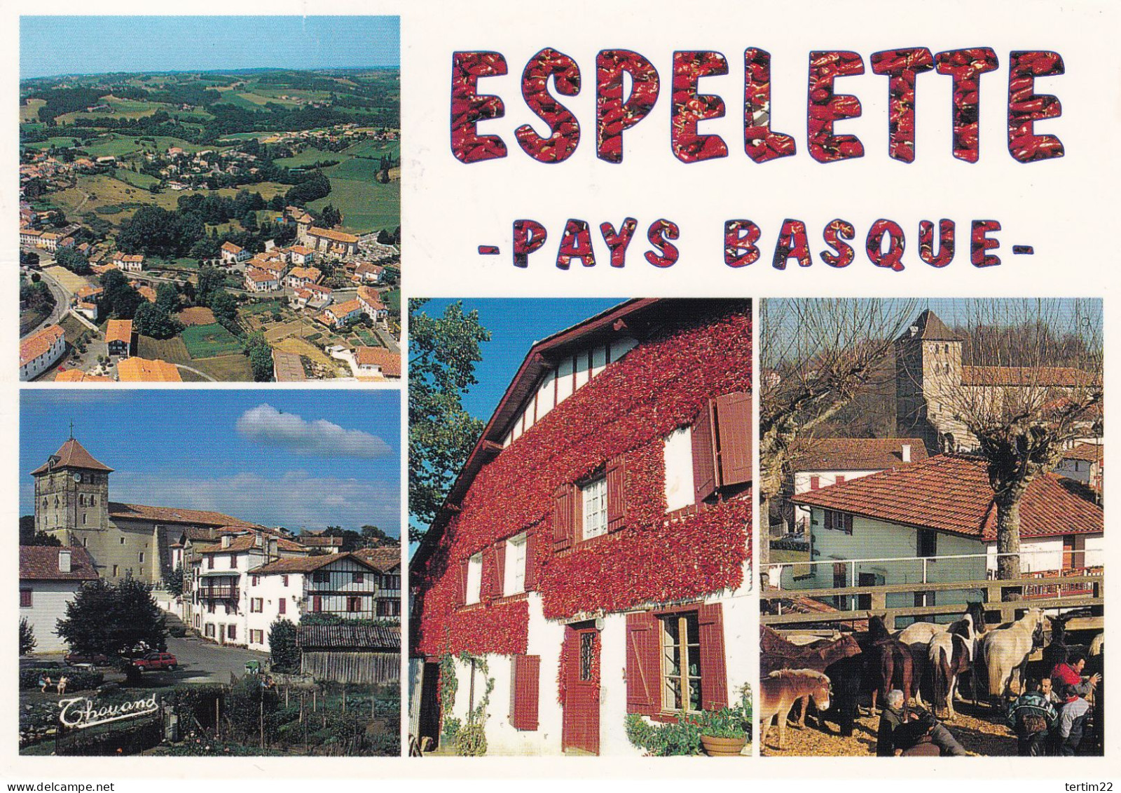 ESPELETTE. 64 . PAYS BASQUE - Espelette