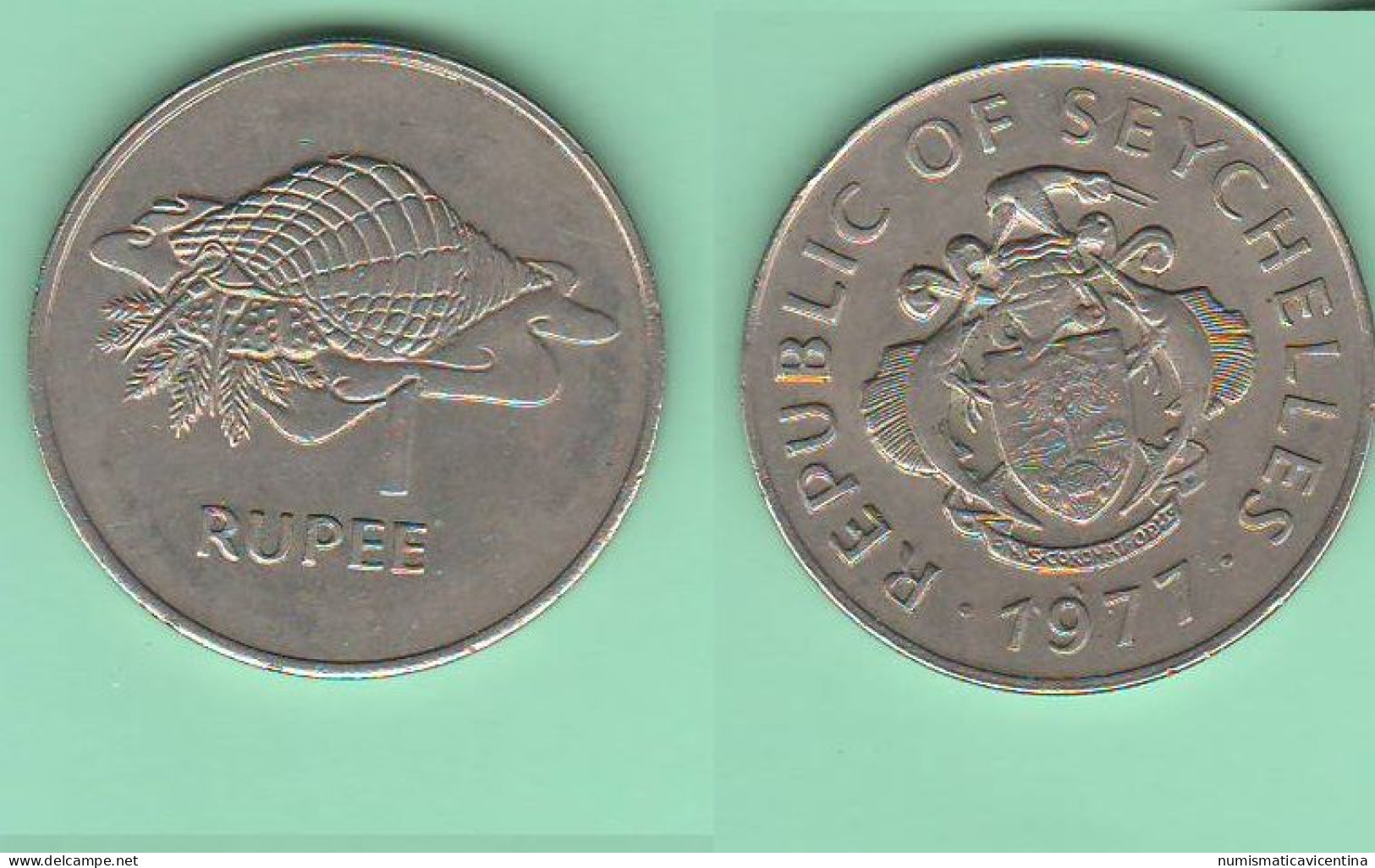 Seychelles 1 Rupee 1977 Rupia - Seychellen