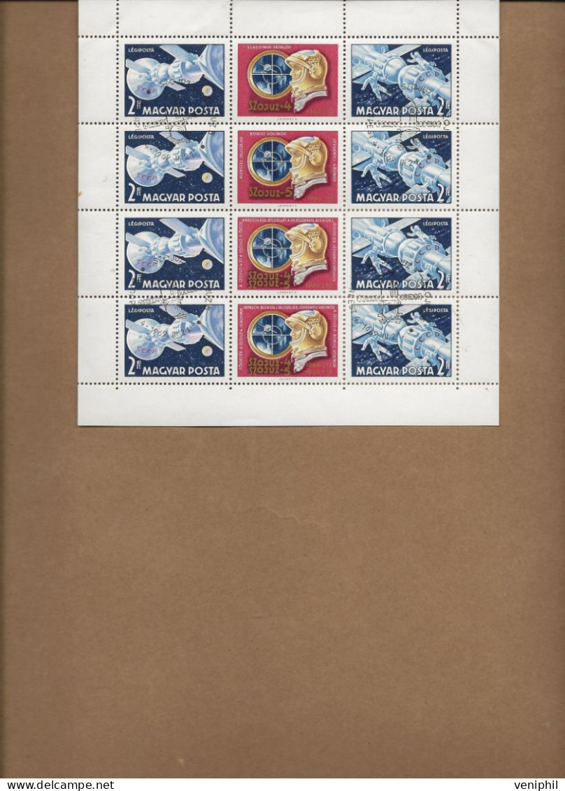 HONGRIE - BLOC FEUILLET N° 77 NEUF SANS CHARNIERE  - ANNEE 1969 - Full Sheets & Multiples