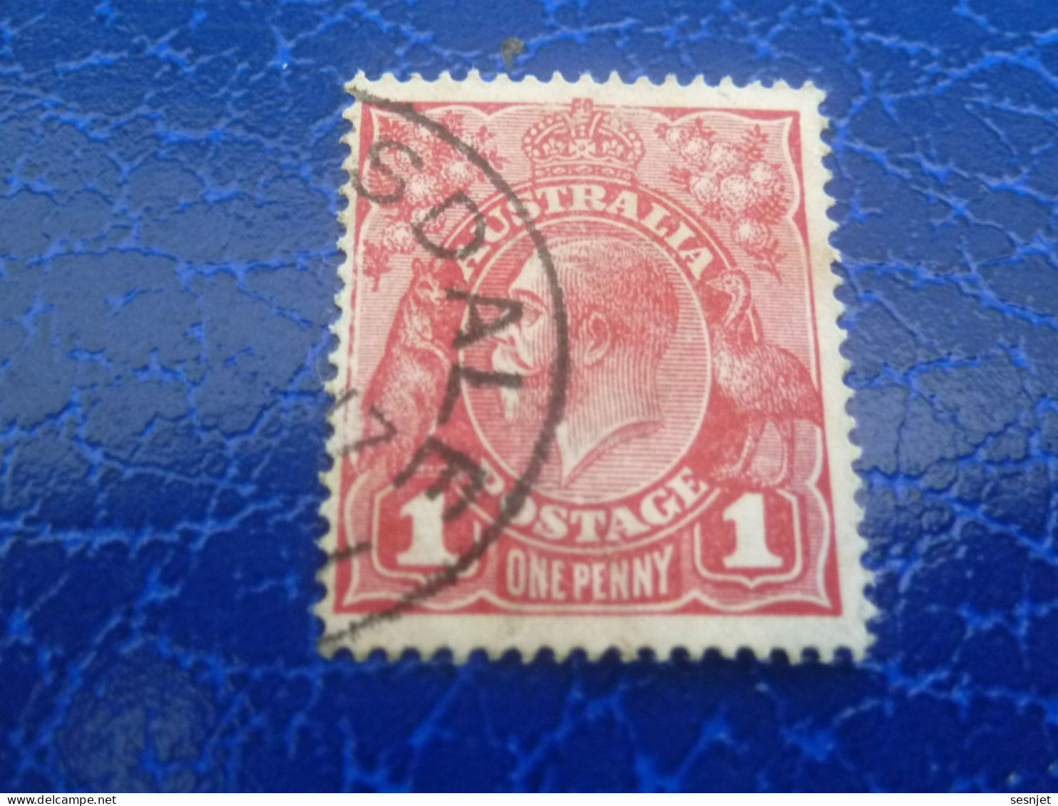 Australia - George V - One Penny - 1 - Yt 20 - Rouge - Oblitéré - Année 1923 - - Used Stamps