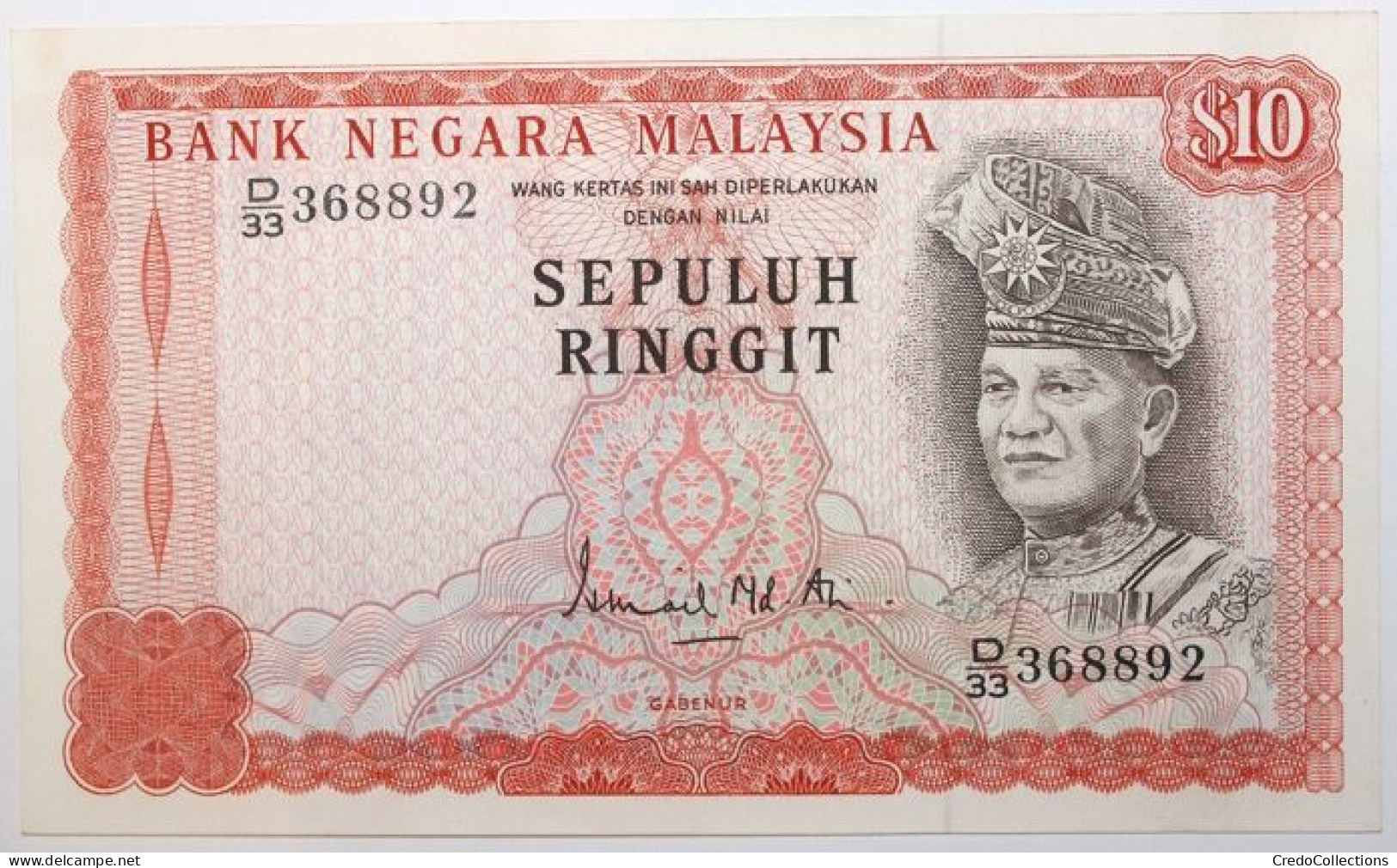 Malaisie - 10 Ringgit - 1976 - PICK 15 - SUP+ - Malaysie