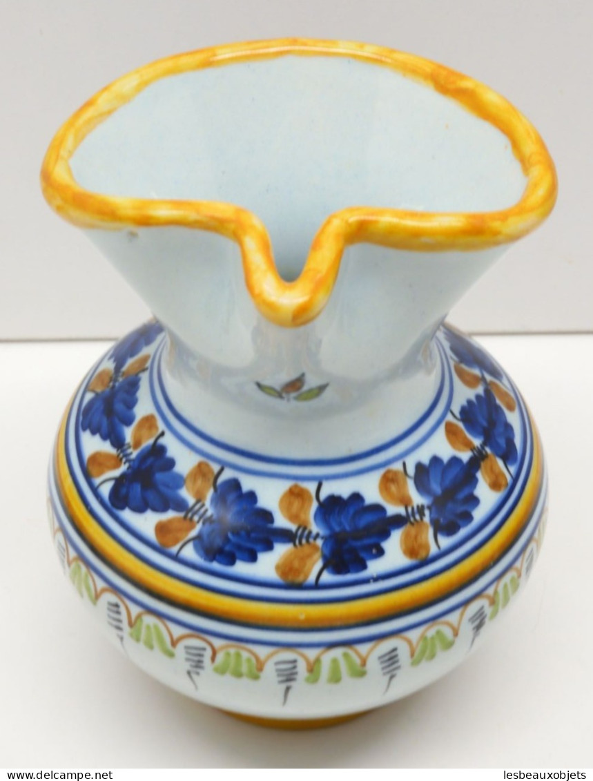 -PETIT PICHET VASE CERAMIQUE TALAVERA EL CARMEN ESPAGNE COLLECTION DECO XXe   E - Talavera/Toledo (ESP)