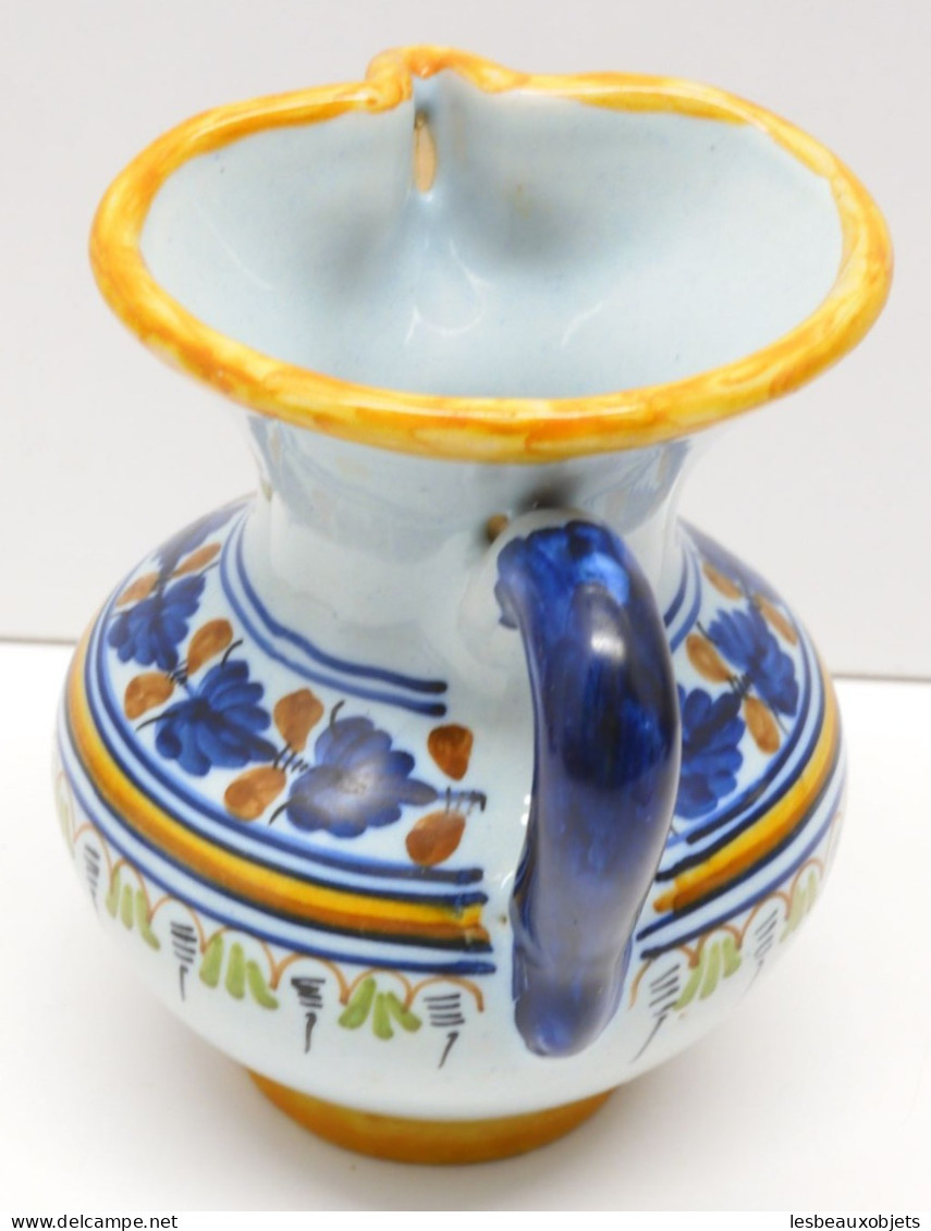 -PETIT PICHET VASE CERAMIQUE TALAVERA EL CARMEN ESPAGNE COLLECTION DECO XXe   E - Talavera/Toledo (ESP)