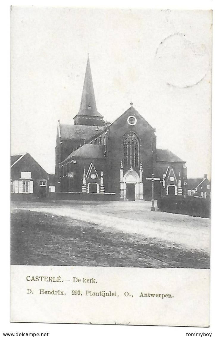 CPA Casterlé, De Kerk, 1907 - Kasterlee
