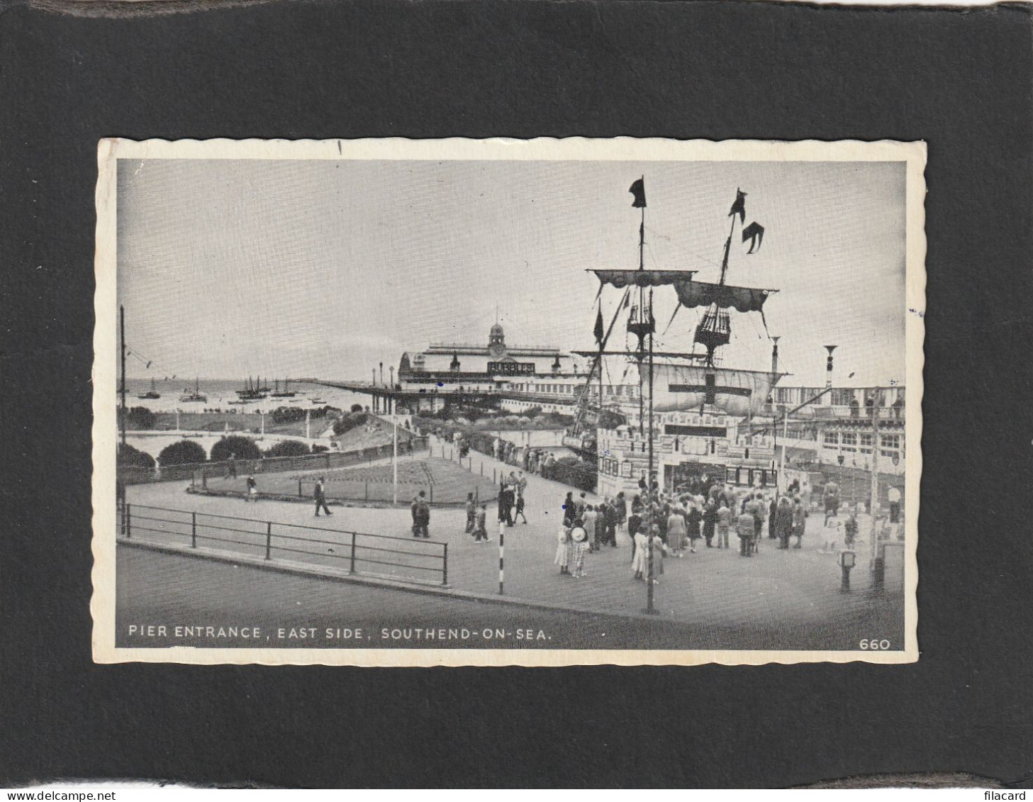 122275          Regno  Unito,   Pier   Entrance,   East  Side,   Southend-on-Sea,   VGSB  1959 - Southend, Westcliff & Leigh