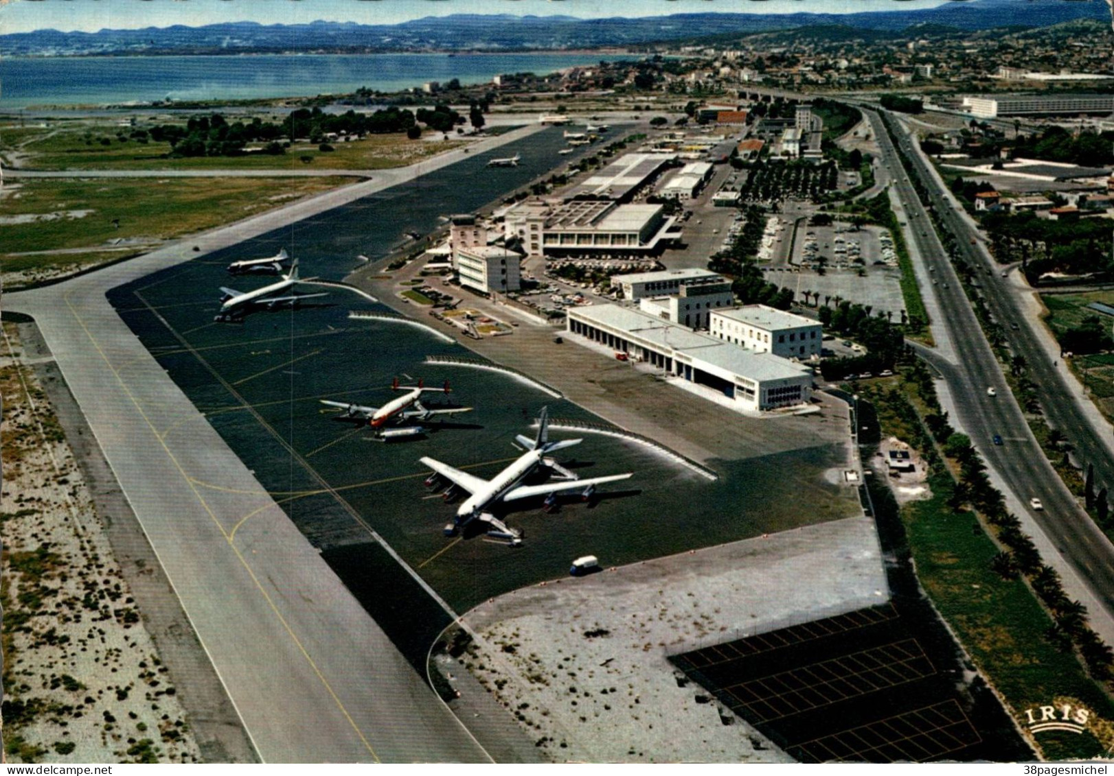 J2405 - NICE - D06 - L'Aéroport De NICE COTE D'AZUR - Cartes Semi Moderne - Transport (air) - Airport