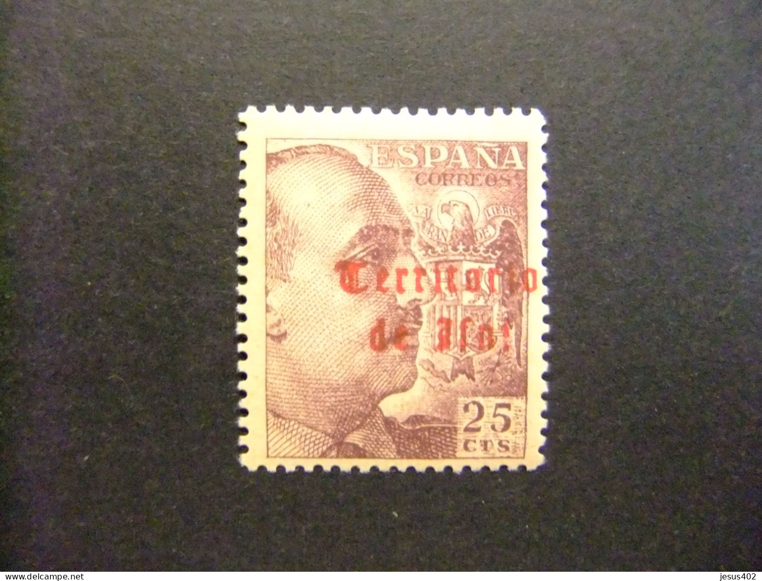 IFNI 1948 FRANCO ESPAÑA HABILITADO IFNI EDIFIL 43 ** MNH YVERT 35 ** MNH - Guinea Española