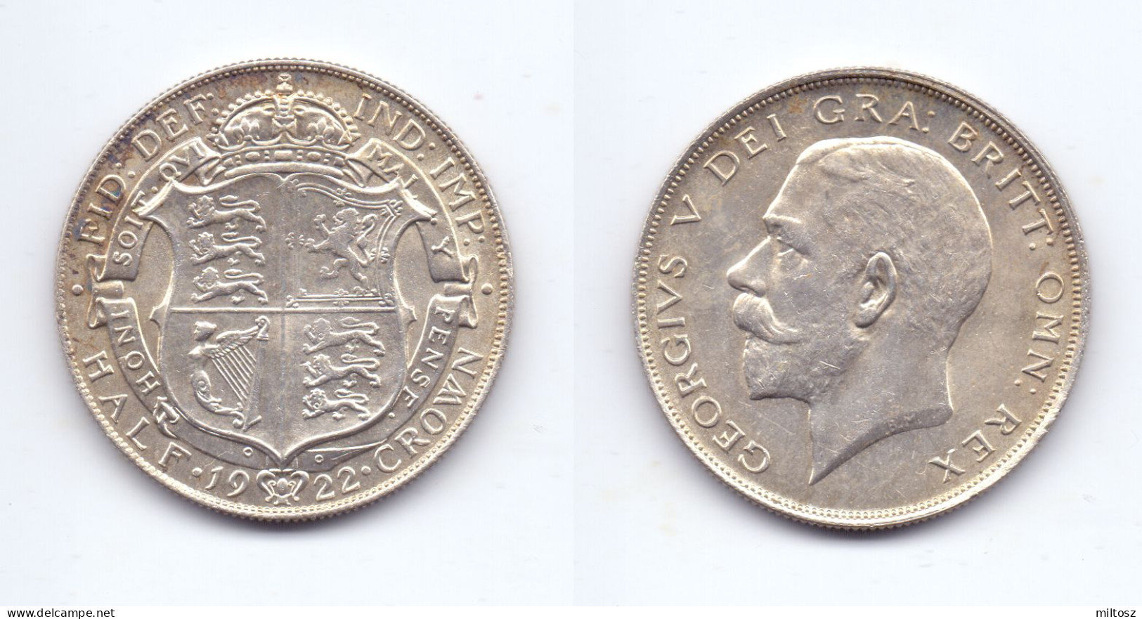Great Britain 1/2 Crown 1922 - K. 1/2 Crown