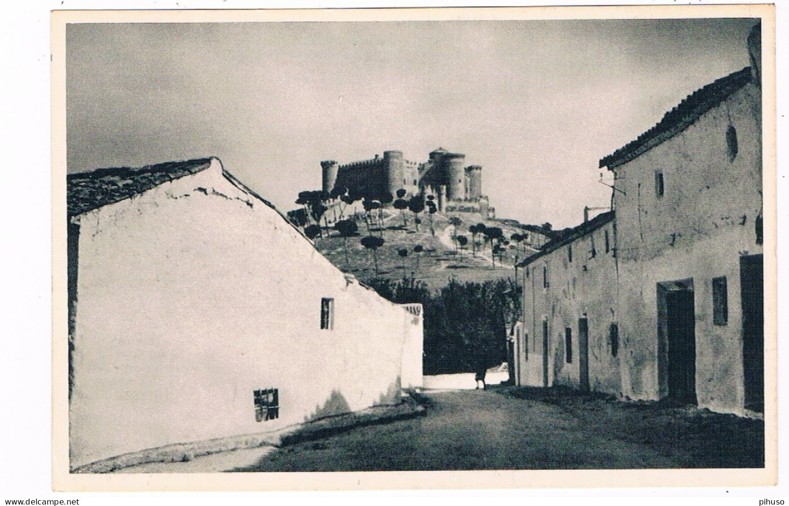 ES-2854  BELMONTE : Castillio ( Exposicion Univ. E Intern. De Bruselas) - Cuenca