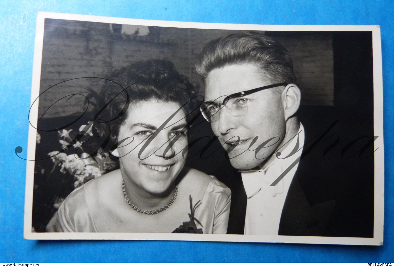 N.Rademaeckers & J.Flipts Verloving Roeselare  Privaat Opname Fotokaart Carte Photo 3 Juni 1961 - Genealogy