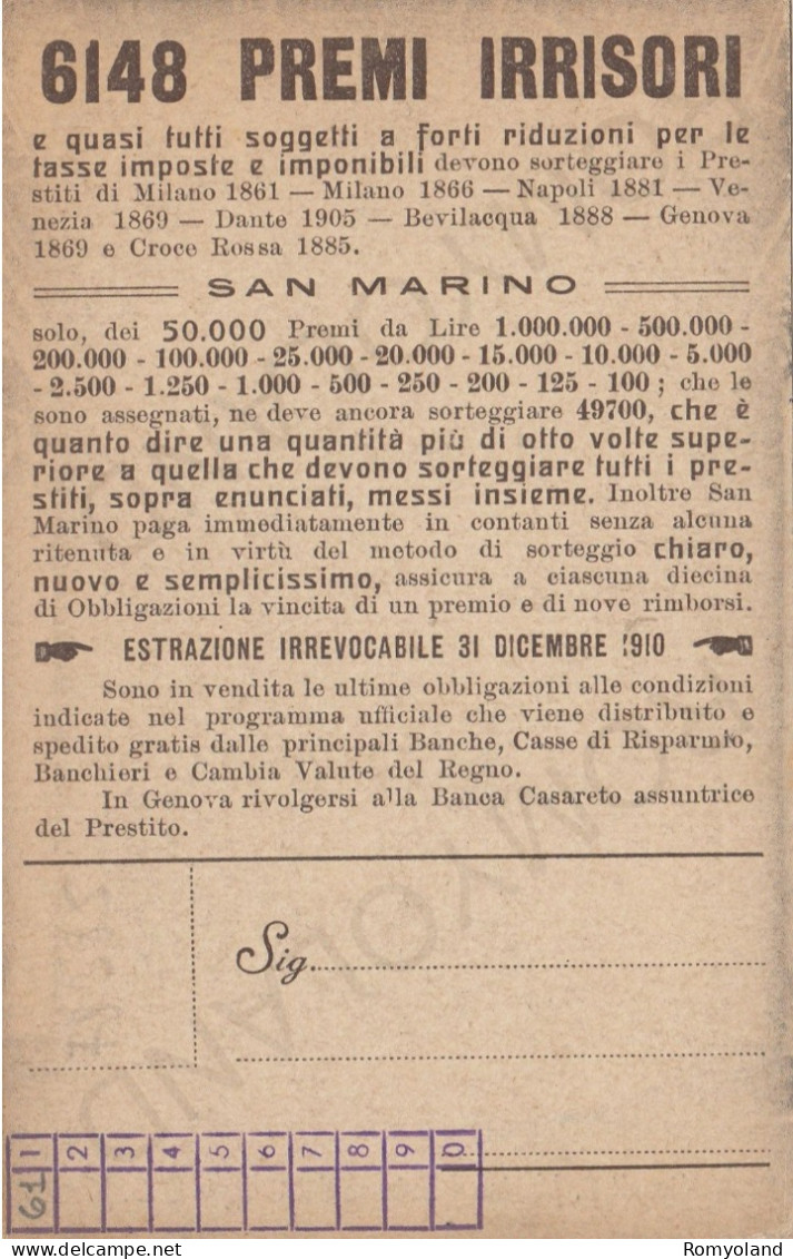 CARTOLINA  REPUBBLICA DI S.MARINO-INTERNO DEL TEMPIO DI S.MARINO-NON VIAGGIATA - San Marino