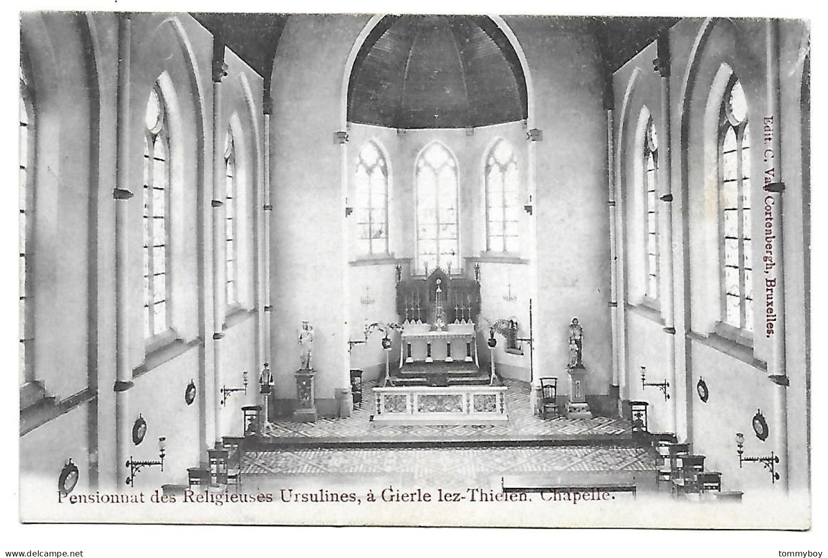 CPA Gierle, Pensionnat Des Religieuses Ursulines, Chapelle - Lille