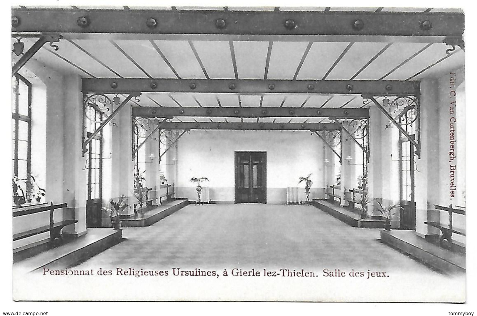 CPA Gierle, Pensionnat Des Religieuses Ursulines, Salle Des Jeux - Lille