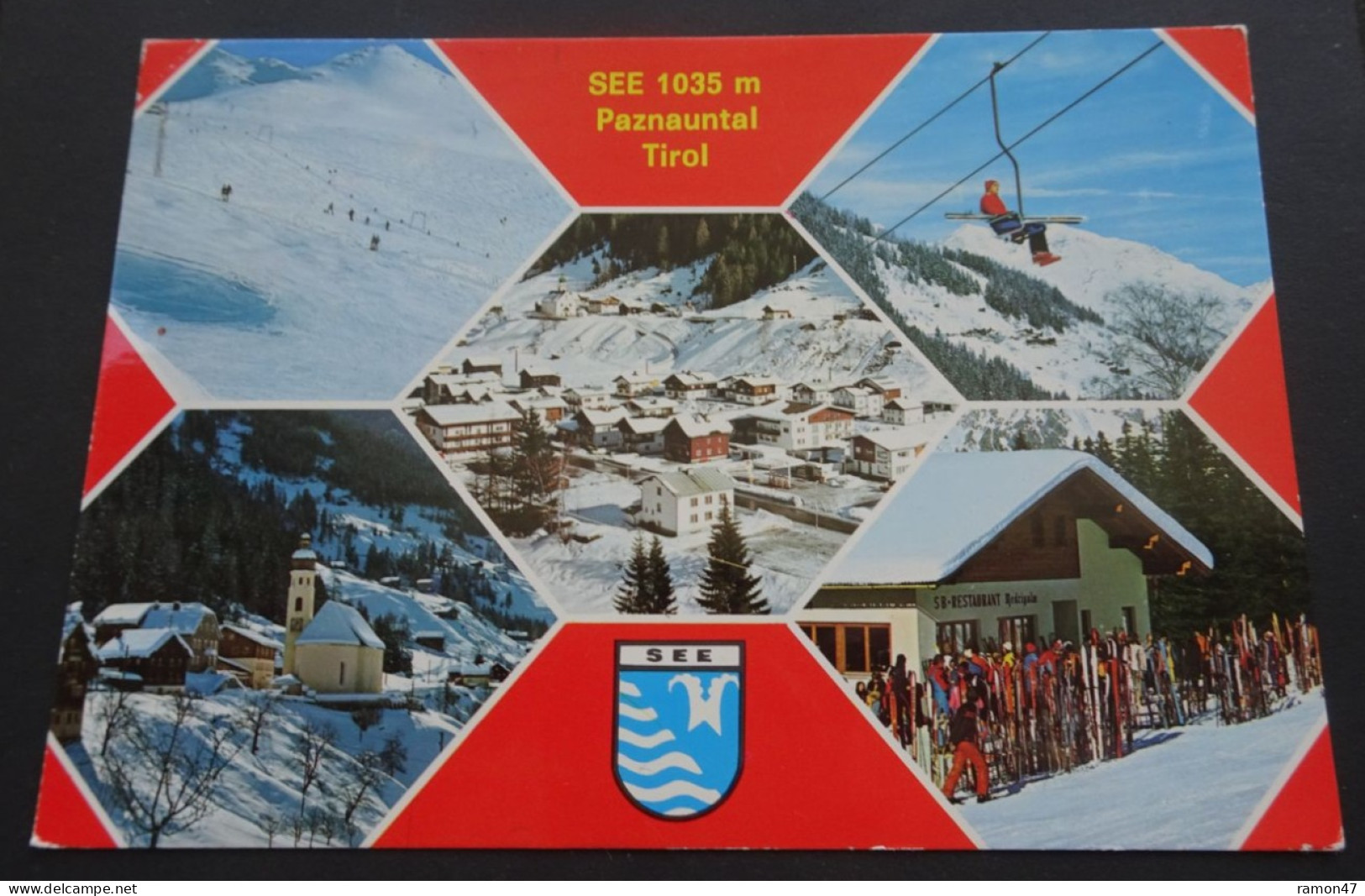 See 1035 M - Paznauntal, Tirol - Rudolf Mathis, Silvrettaverlag, Landeck, Tirol - # 3613 - Landeck