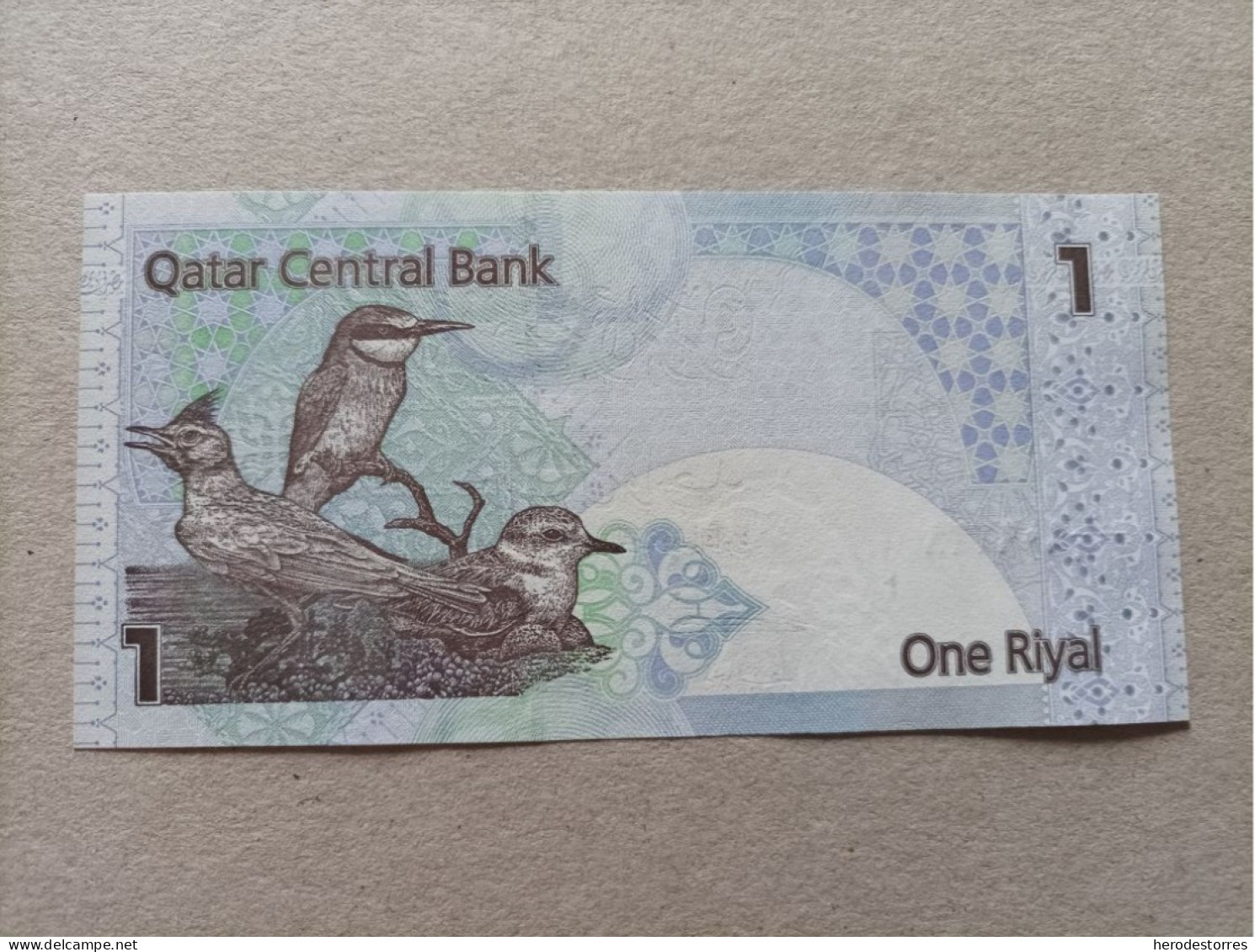 Billete De Qatar De 1 Riyal, Año 2008, UNC - Qatar