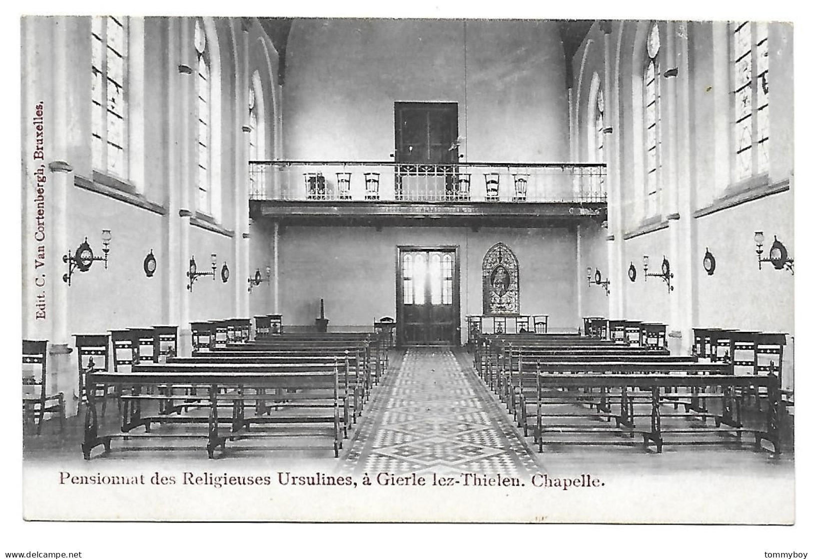 CPA Gierle, Pensionnat Des Religieuses Ursulines, Chapelle - Lille