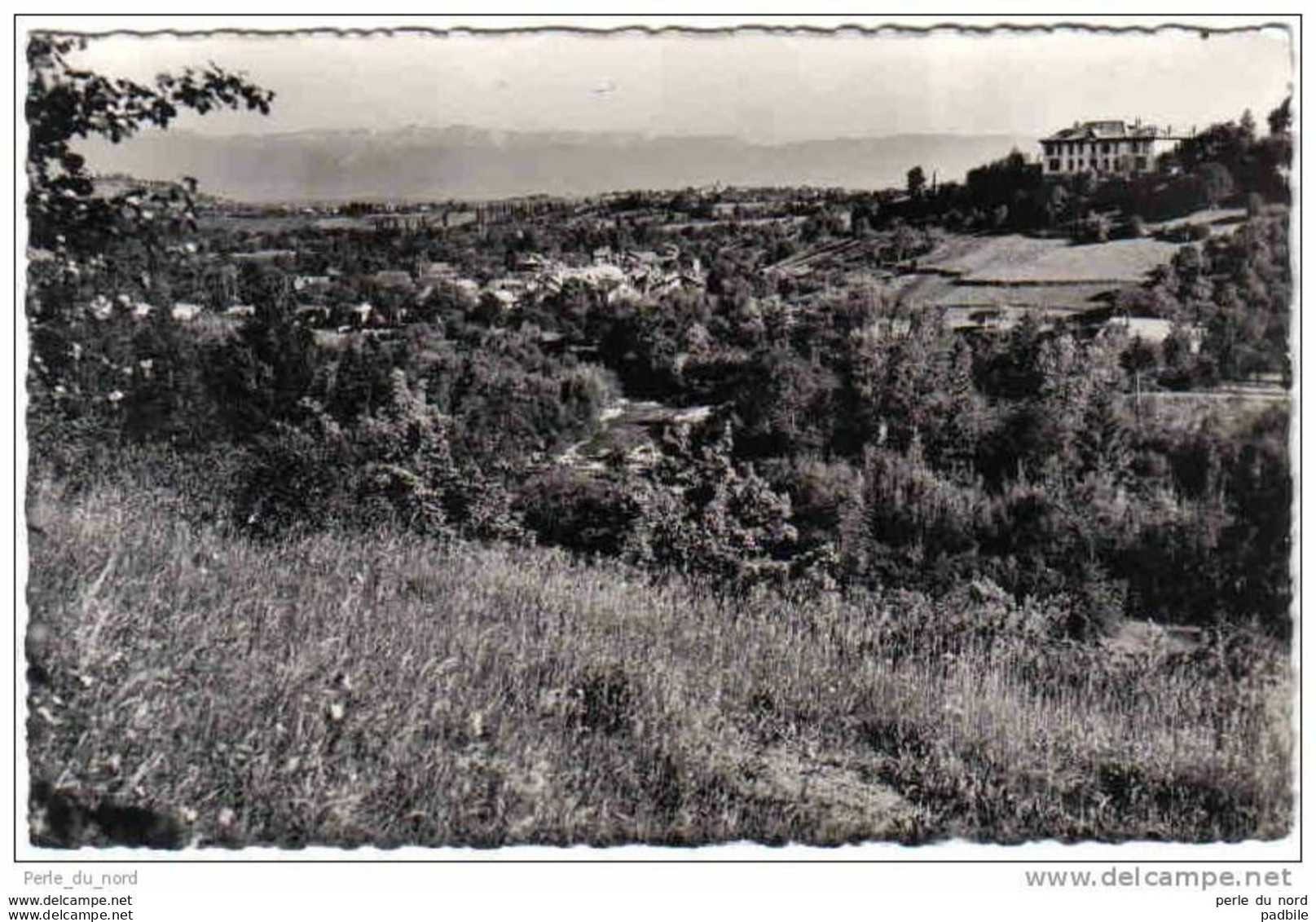 Carte Postale 74. Bonne-sur-Menoge Trés Beau Plan - Bonne