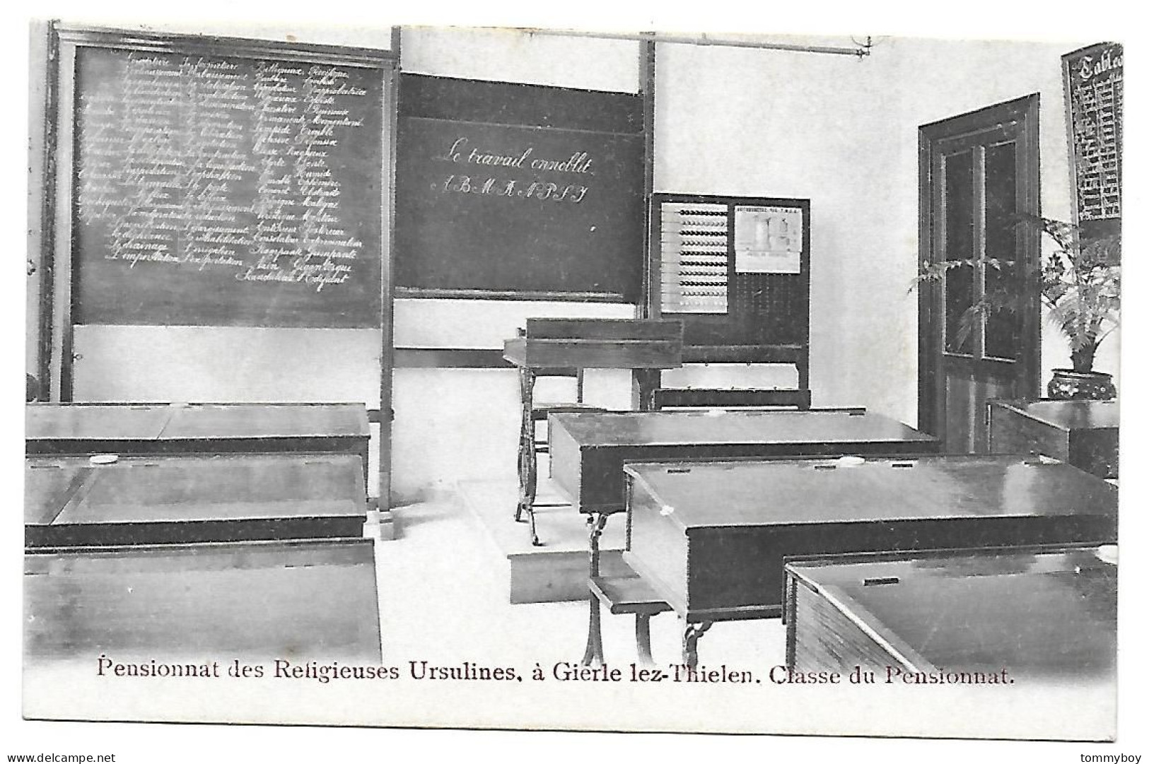 CPA Gierle, Pensionnat Des Religieuses Ursulines, Classe Du Pensionnat - Lille