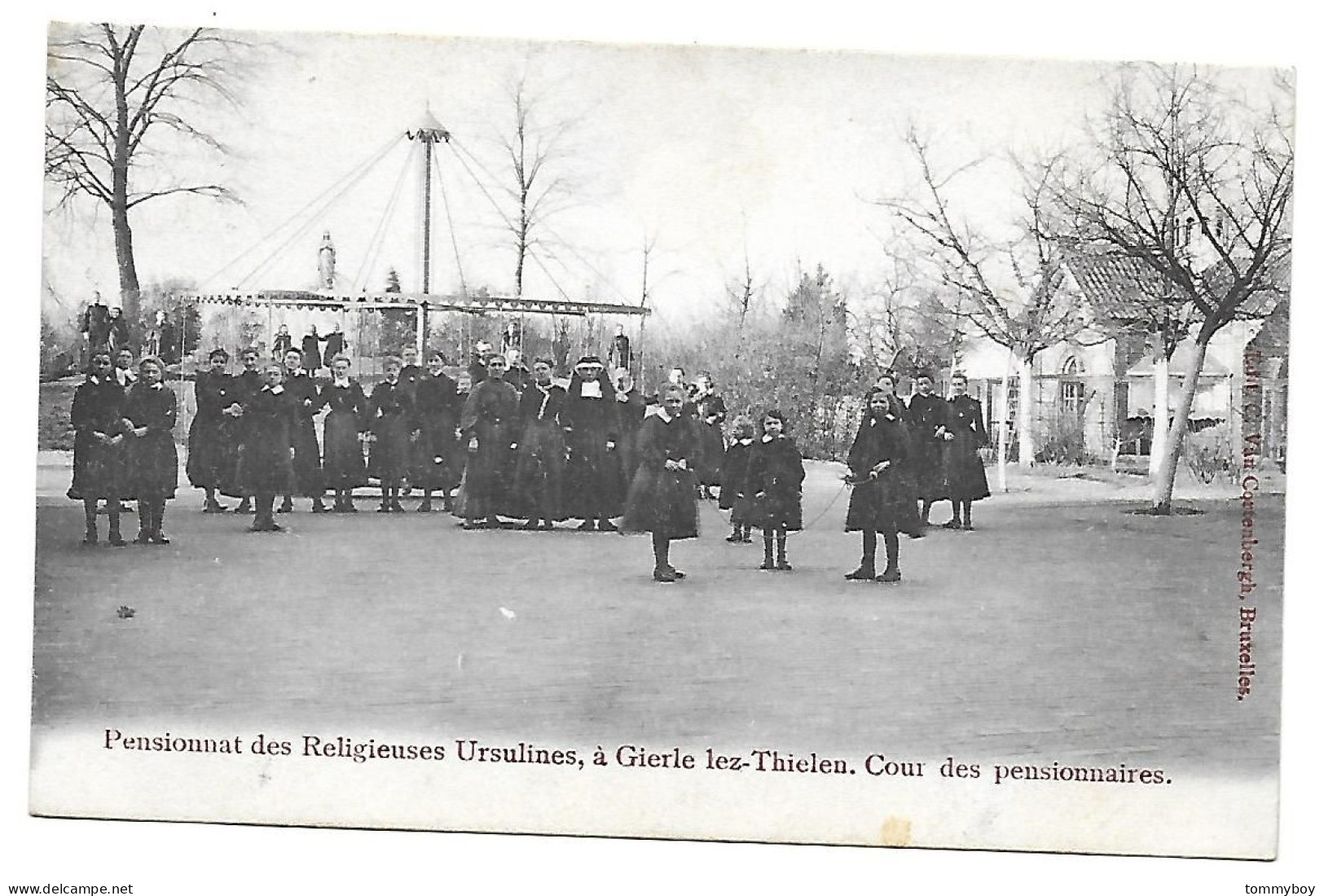 CPA Gierle, Pensionnat Des Religieuses Ursulines, Cour Des Pensionnaires - Lille