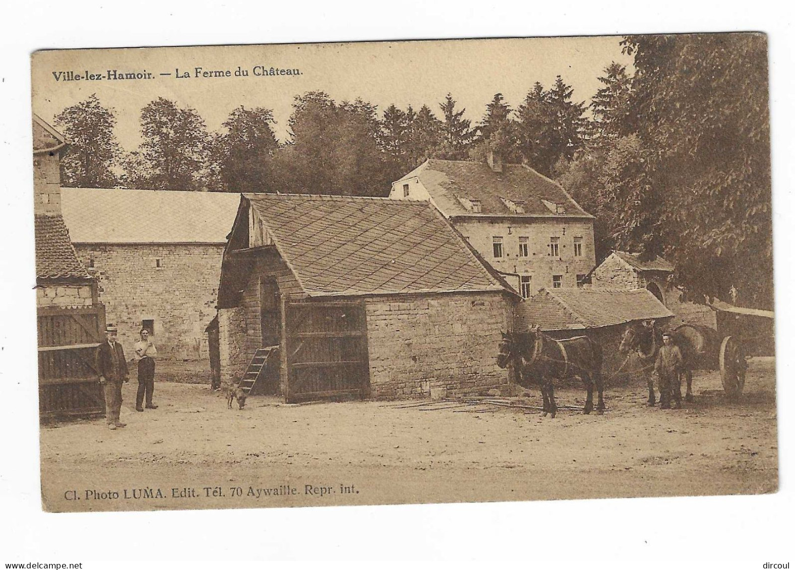 51784   Ville Lez Hamoir  La  Ferme  Du Chateau - Hamoir