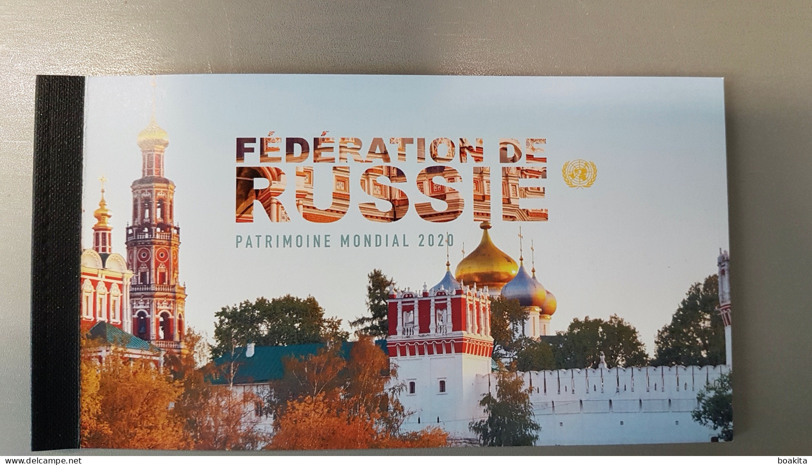 ONU Genève, Carnet Patrimoine Mondial 2020 Fédération De Russie - Nuevos