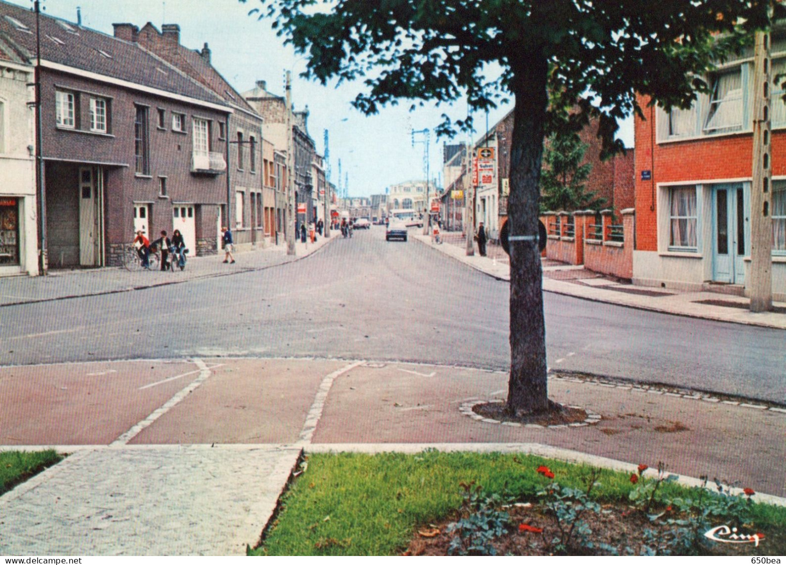 Sin Le Noble.Place De La Liberté Et Rue De Verdun. - Sin Le Noble