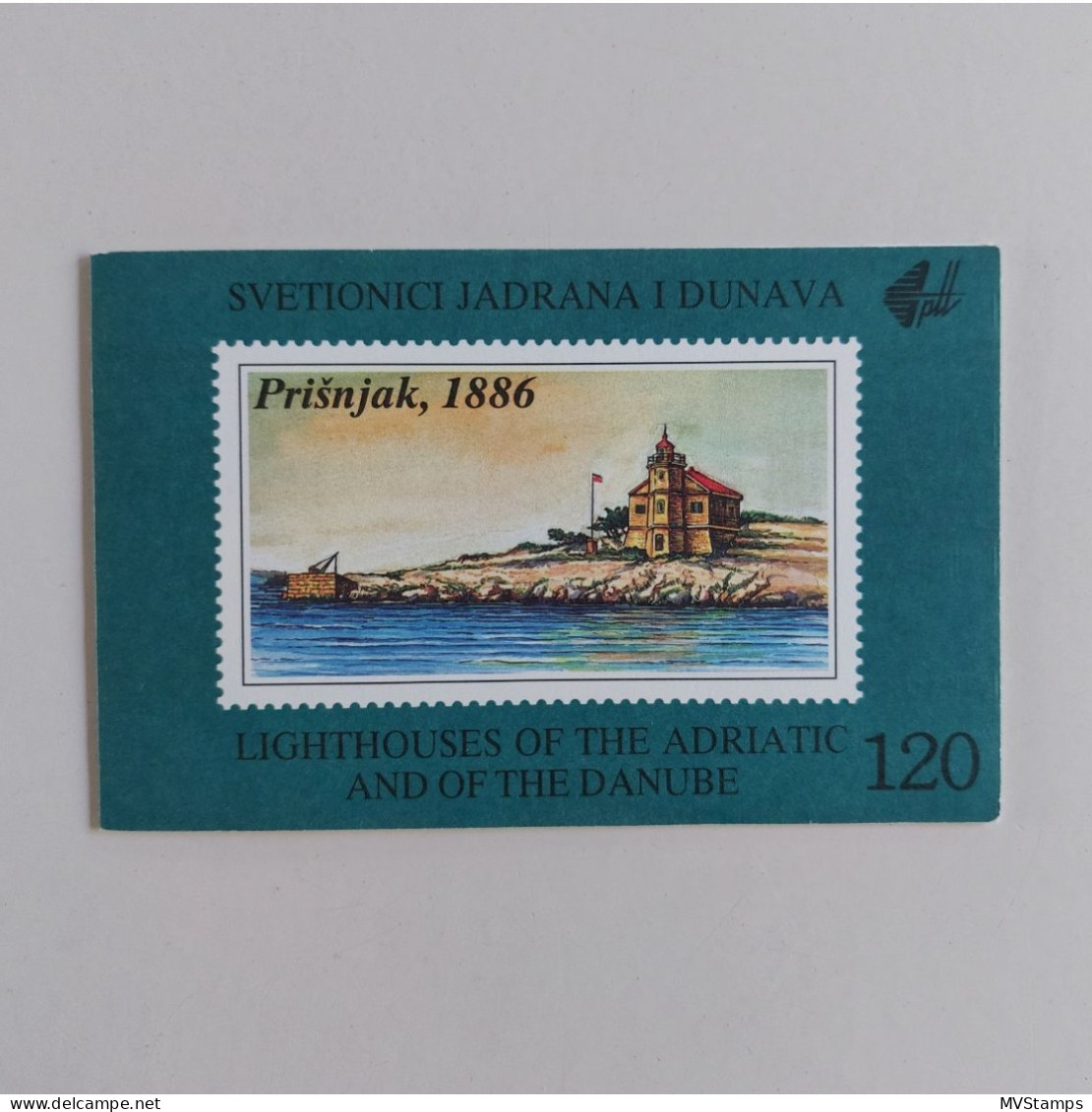 Jugoslawien 1991 Leuchtturme/Lighthouse MH 4 ( Michel 2490/2501) Postfrisch - Booklets