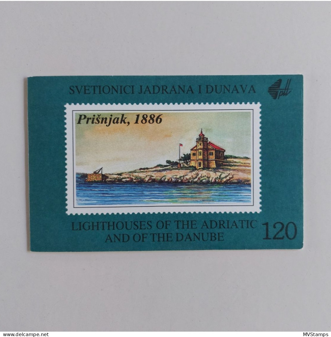 Jugoslawien 1991 Leuchtturme/Lighthouse MH 4 ( Michel 2490/2501) Postfrisch - Carnets