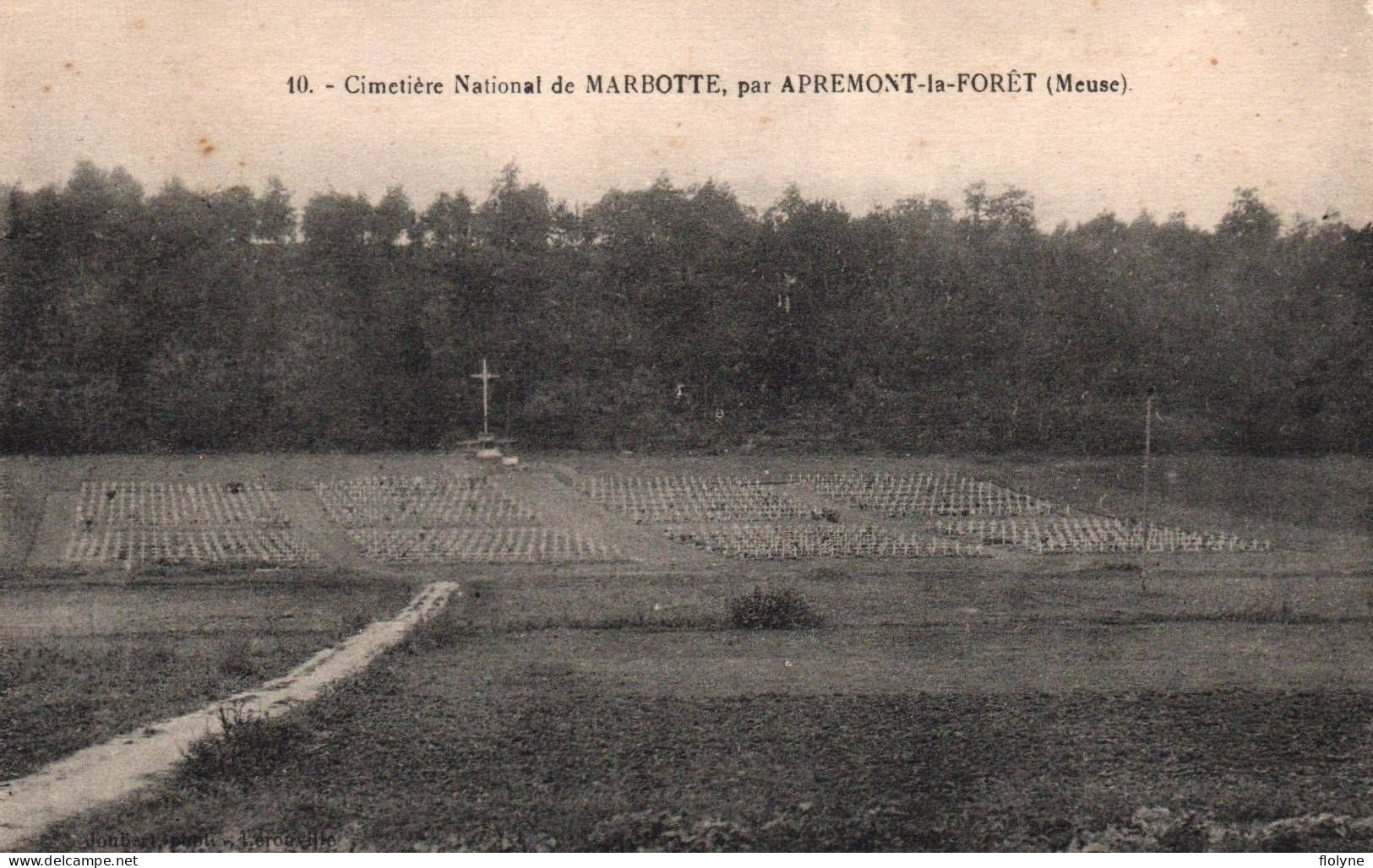 Marbotte - Le Cimetière National - Près Apremont La Forêt - Militaria - Autres & Non Classés