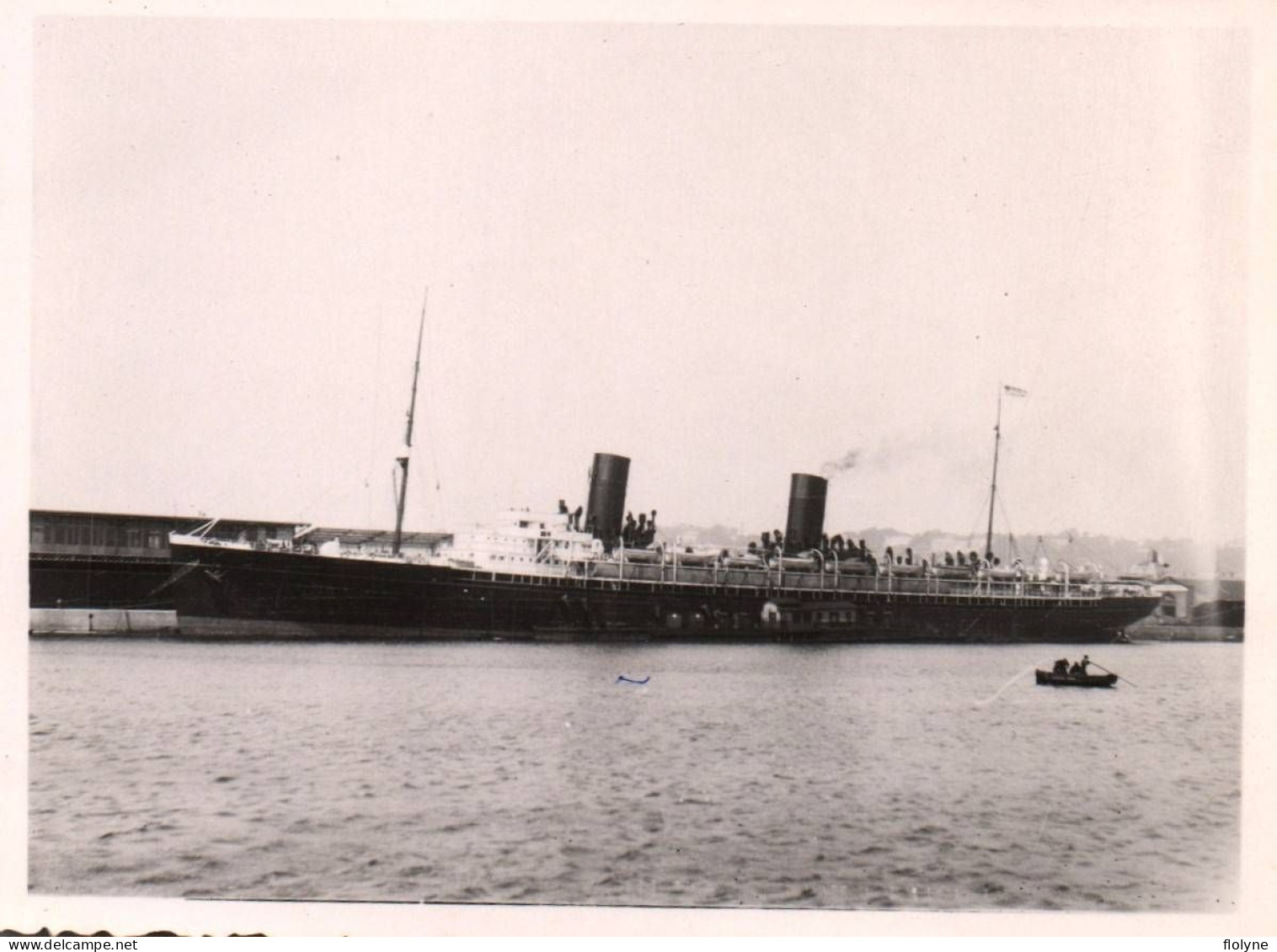 Le Havre - Photo Ancienne - Paquebot LE PROVENCE , Bateau Transatlantique - 1906 - Port