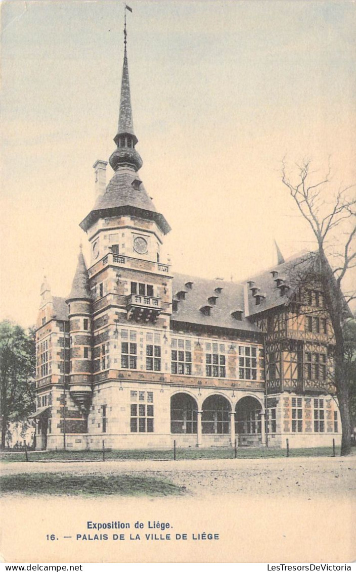 BELGIQUE - LIEGE - Palais De La Ville De Liége - Carte Postale Ancienne - Liege