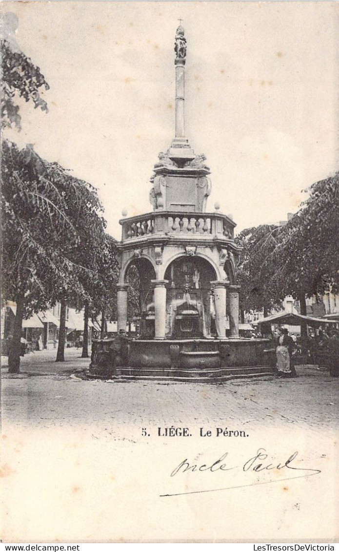 BELGIQUE - LIEGE - Le Péron - Carte Postale Ancienne - Liege