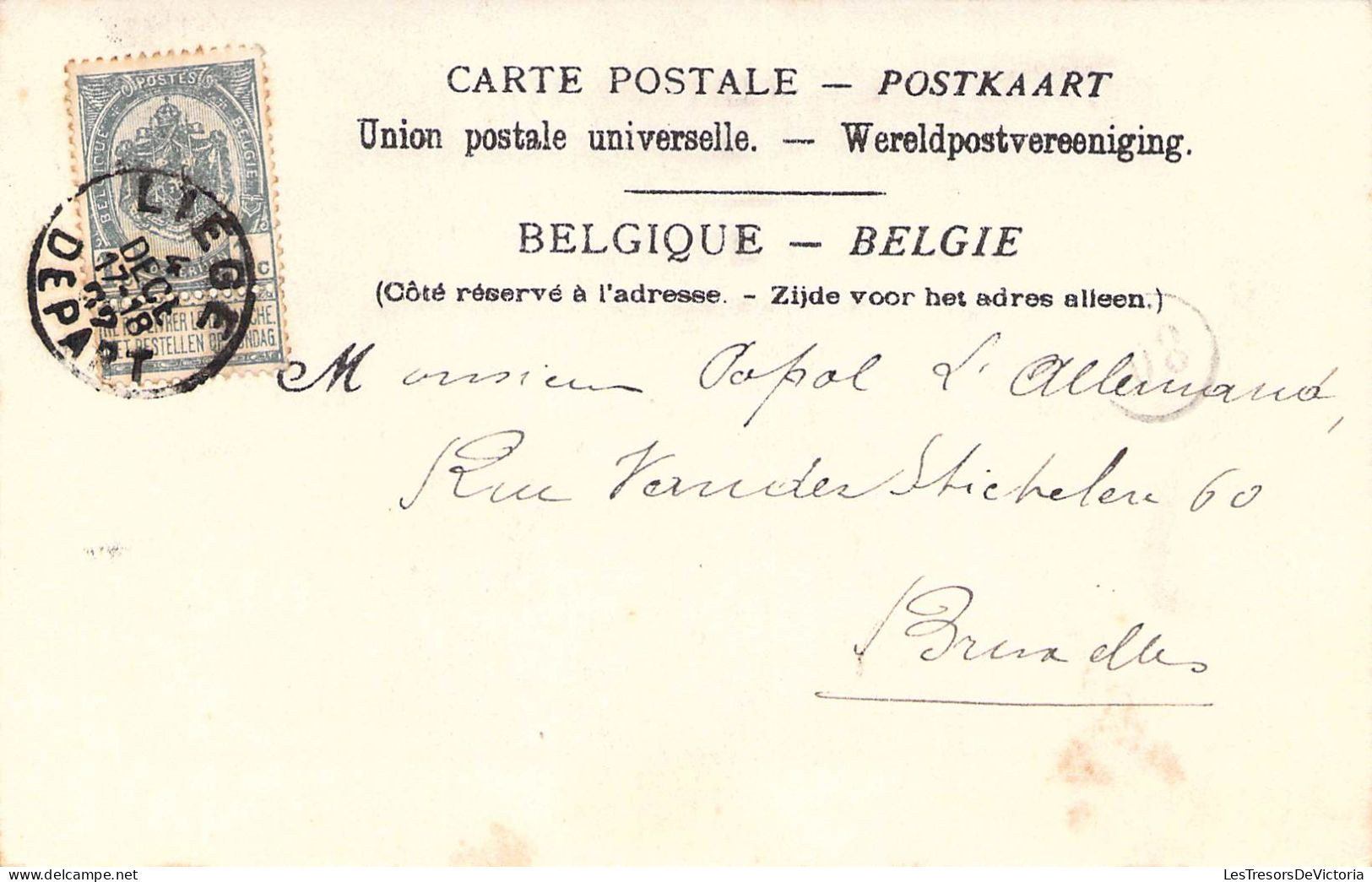 BELGIQUE - LIEGE - Le Péron - Carte Postale Ancienne - Liege