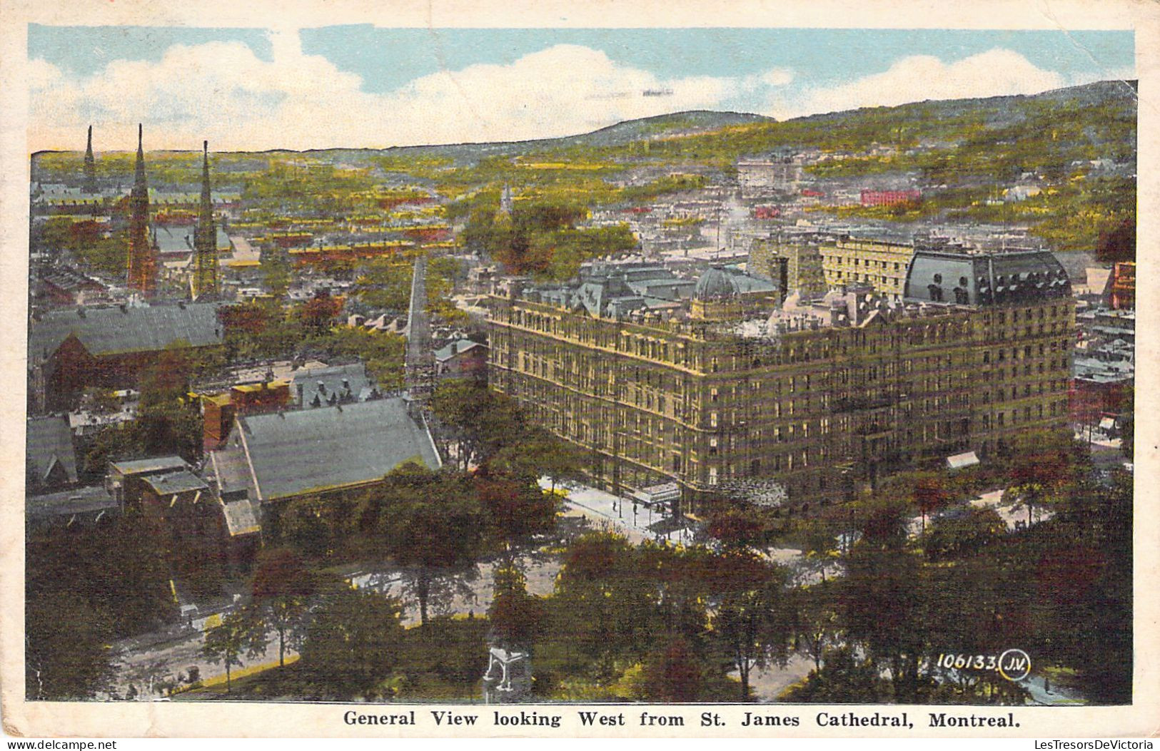 CANADA - General View Looking West From St James Cathedral - Montréal - Carte Postale Ancienne - Zonder Classificatie