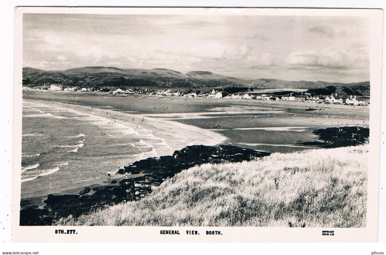 UK-3867  BORTH : General View - Zu Identifizieren