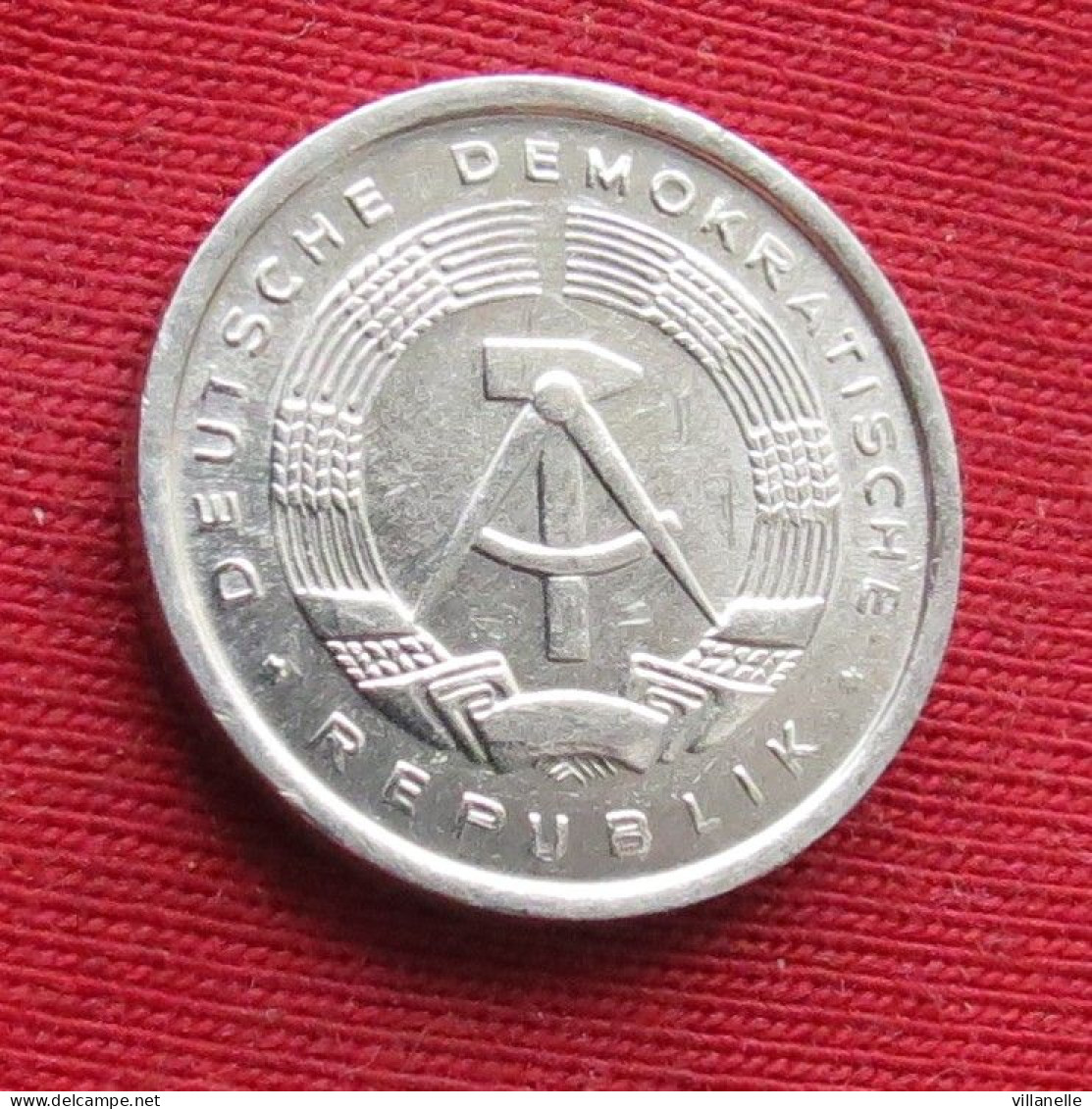 Germany 1 Pfennig 1986  KM# 8.2 Lt 264 *VT  German-Democratic Republic  Alemanha Oriental DDR RDA Alemania Allemagne - Other & Unclassified