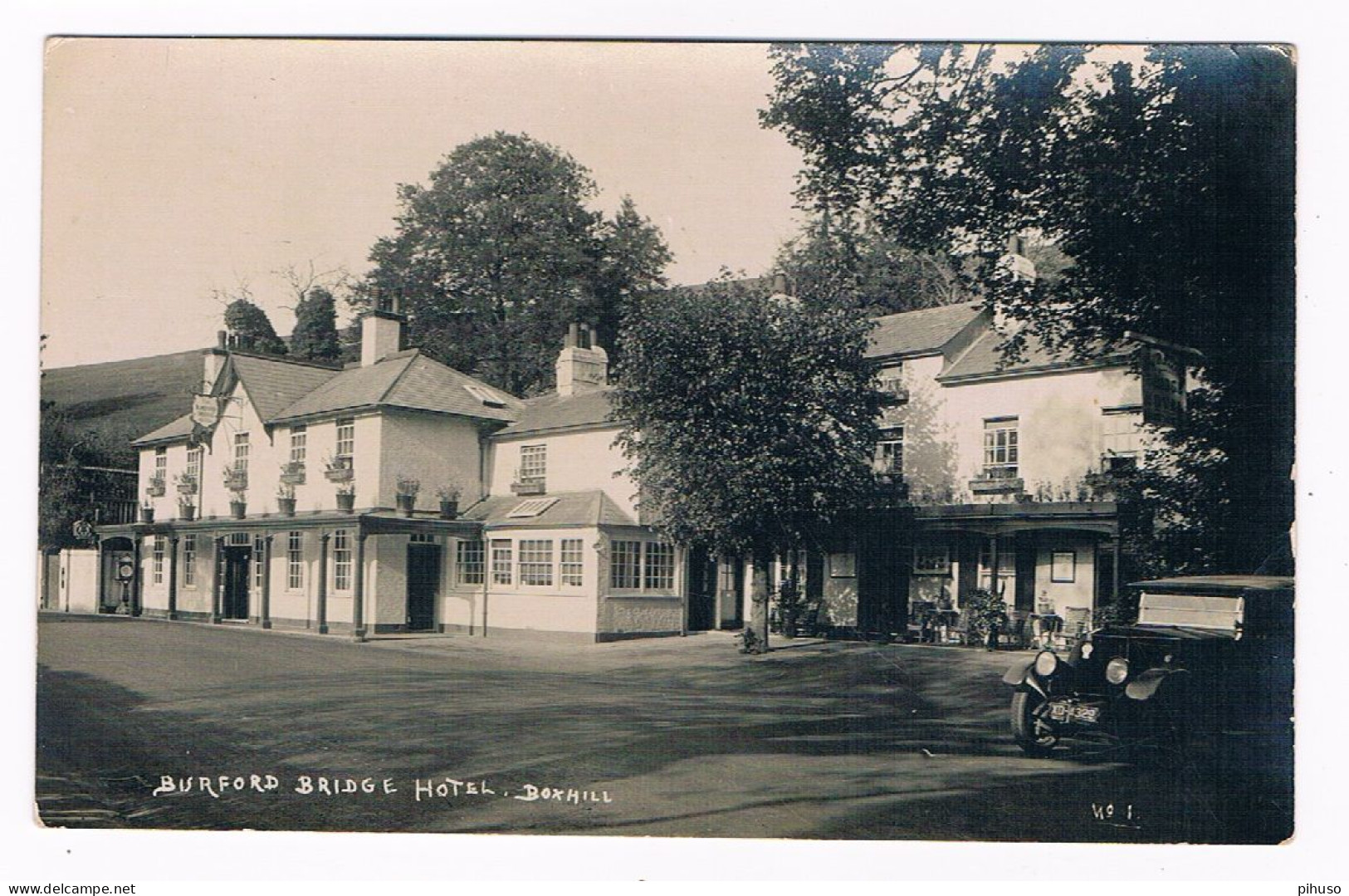 UK-3872  DORKING : Burford Bridge Hotel - Surrey