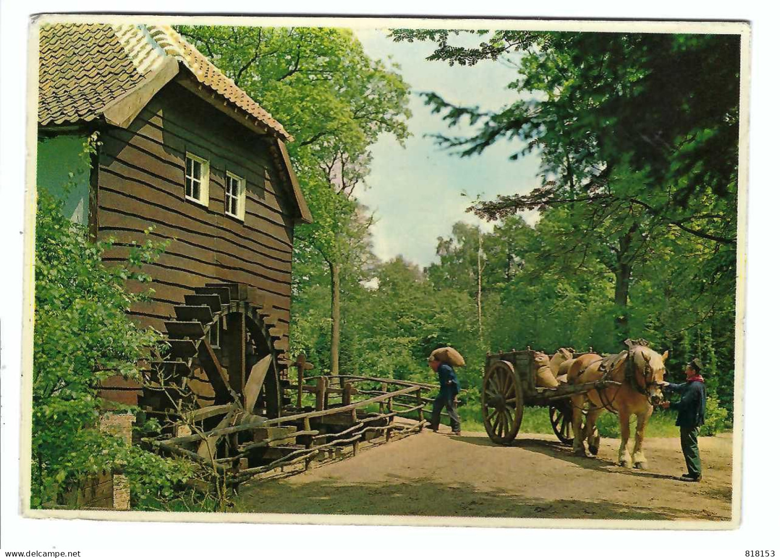 BOKRIJK   Watermolen Uit Lummen. Gangwerk Van De Rooiermolen Uit Gruitrode - Lummen