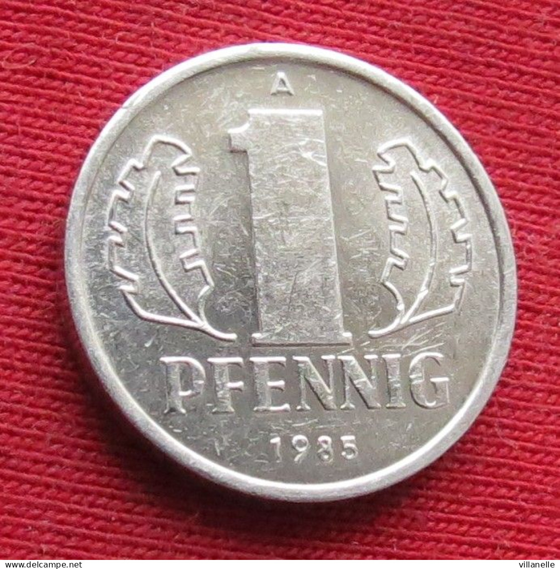 Germany 1 Pfennig 1985 KM# 8.2 Lt 458 *VT  German-Democratic Republic  Alemanha Oriental DDR RDA Alemania Allemagne - Andere & Zonder Classificatie