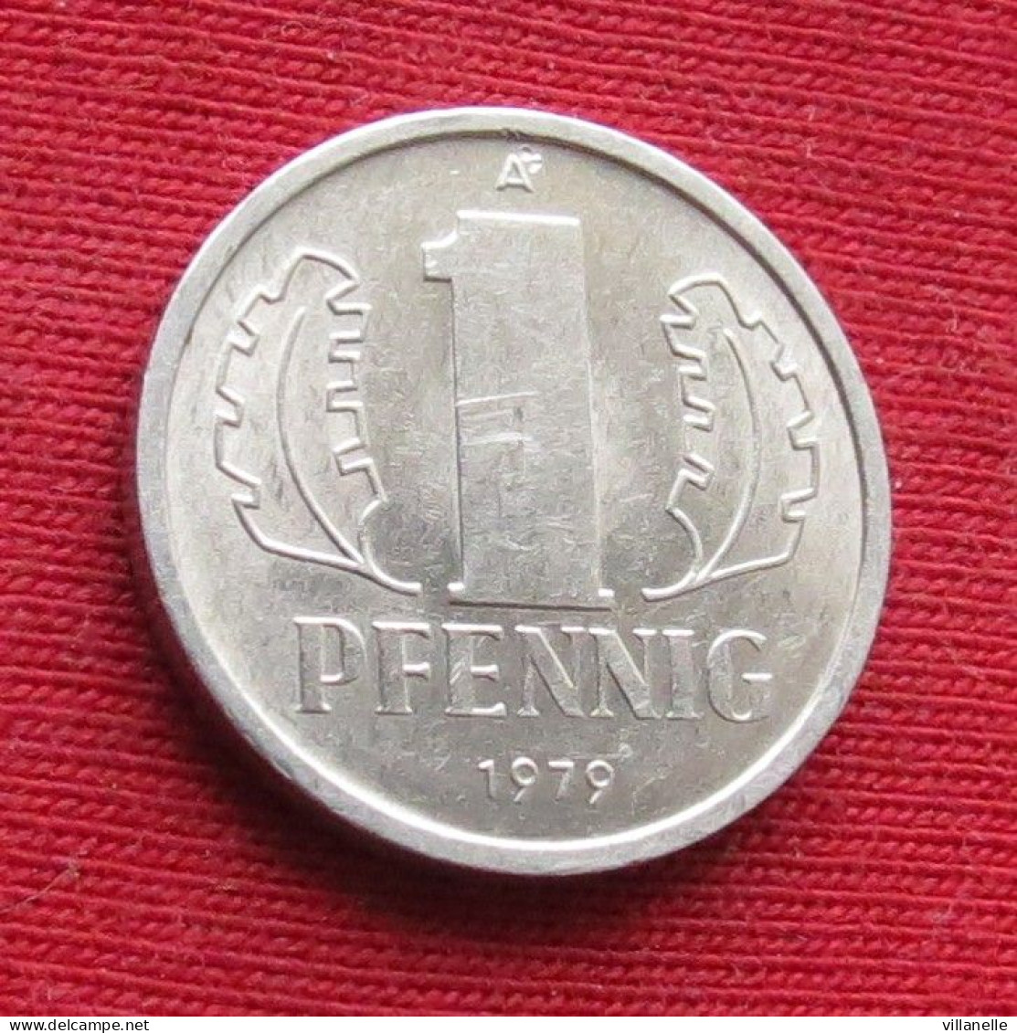 Germany 1 Pfennig 1979 KM# 8.2 Lt 321 *VT  German-Democratic Republic  Alemanha Oriental DDR RDA Alemania Allemagne - Autres & Non Classés