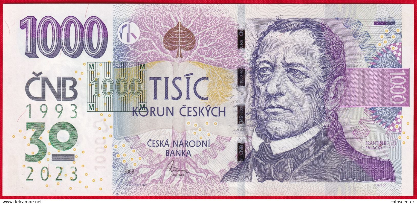 Czech Republic (Czechia) 1000 Korun 2023 P-W31 "National Bank" UNC - Czech Republic