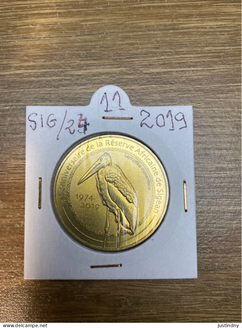 Monnaie De Paris Jeton Touristique - 11 - Sigean - Réserve Africaine De Sigean - 2019 - 2019