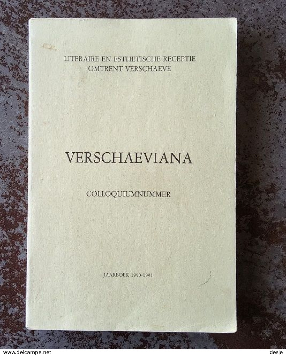 Verschaeviana, Colloquiumnummer, Jaarboek 1990-1991, Brugge, 356 Blz. - Other & Unclassified
