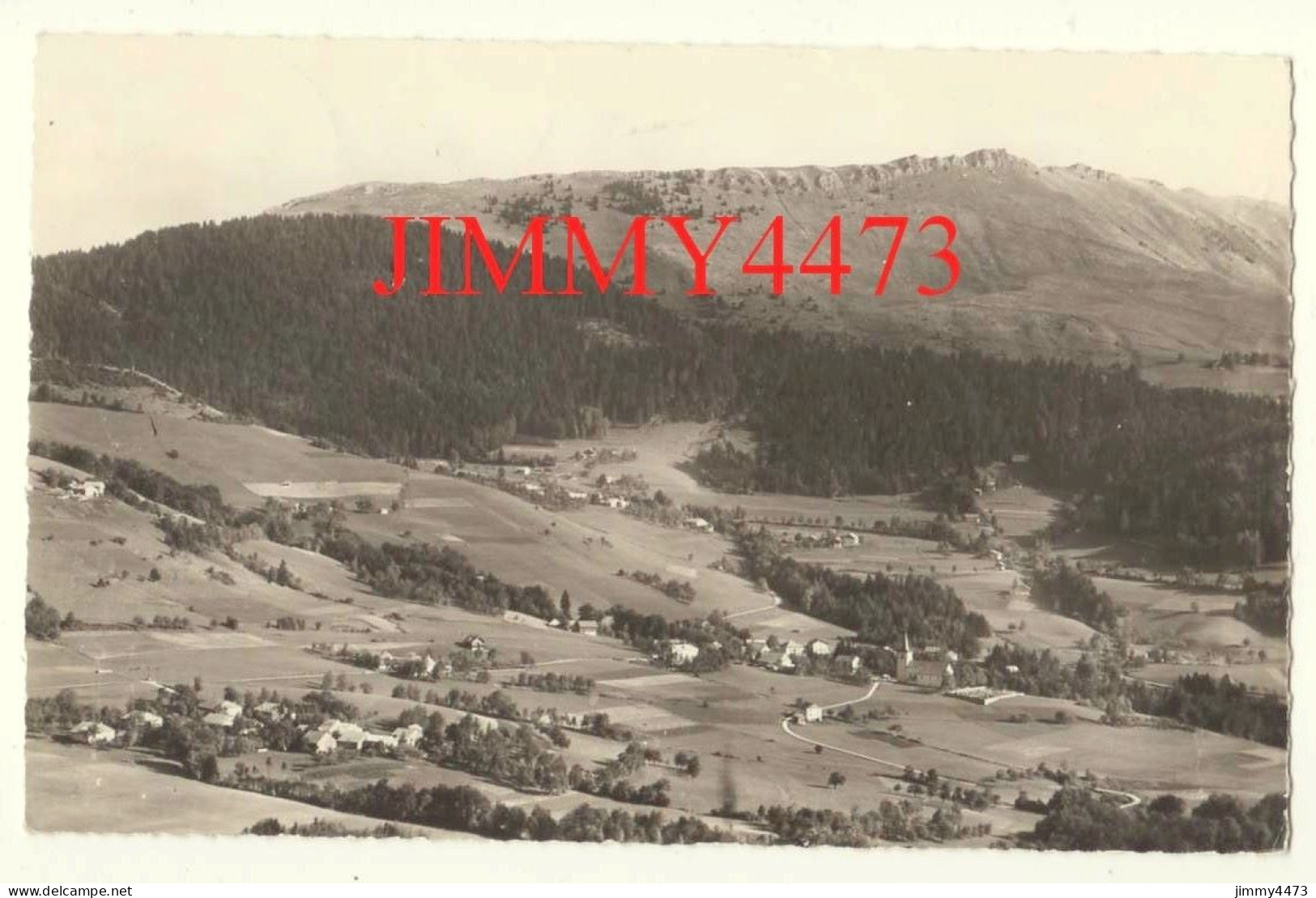 CPSM - HABERE-POCHE (Hte-Savoie) - Vue Générale Et Mont D'Irmentaz ( Canton De Sciez ) N°4 - Imp. COMBIER - Sciez