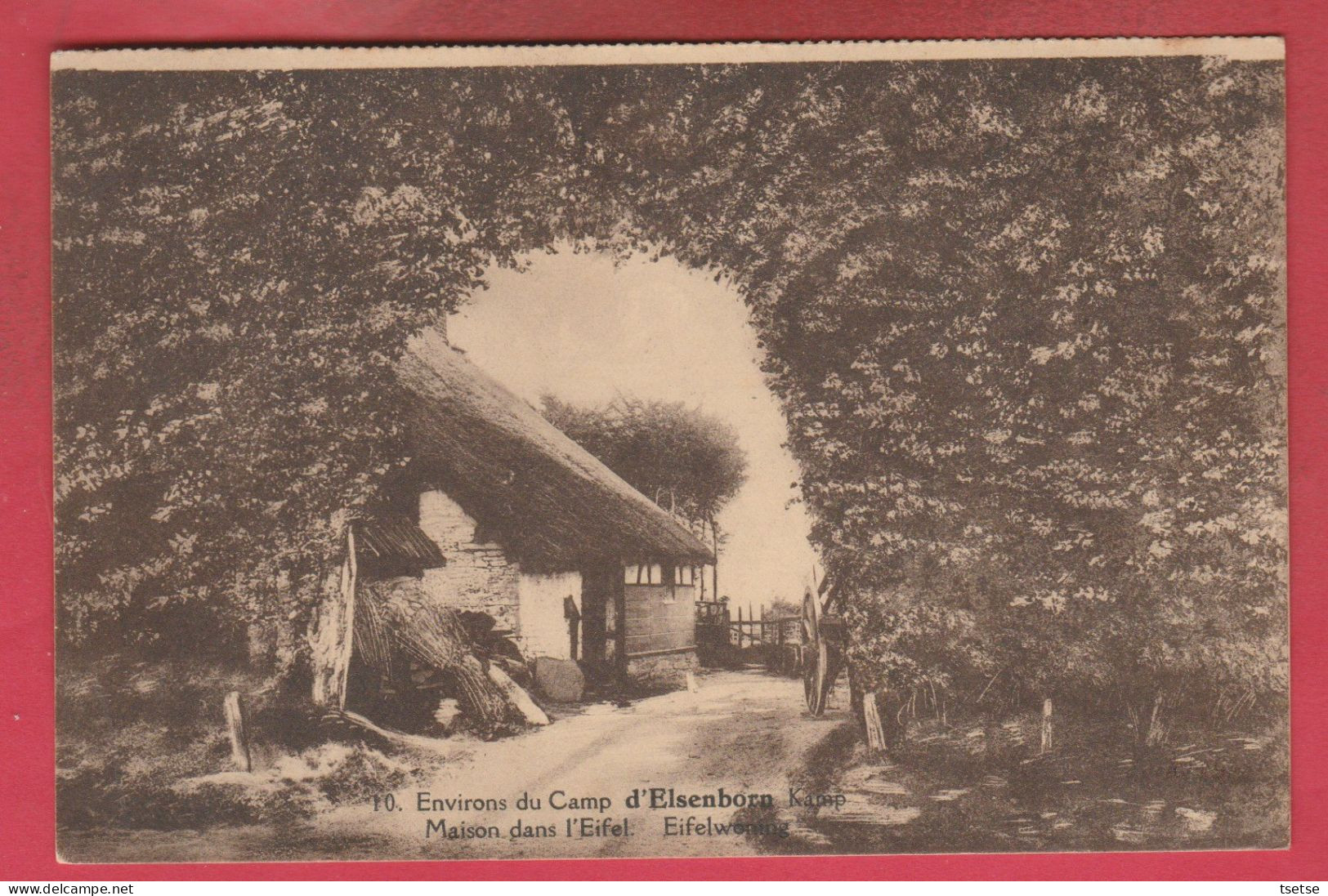 Camp D'Elsenborn - Maison Dans L'Efel / Efelwoming -1929 ( Voir Verso ) - Elsenborn (camp)