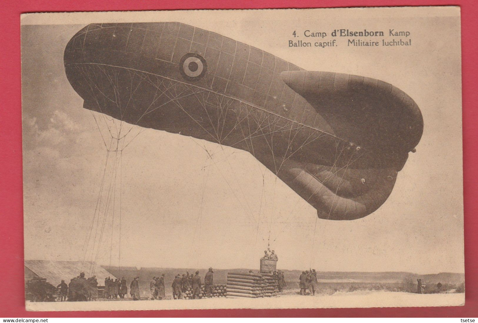 Camp D'Elsenborn - Ballon Captif / Miltaire Luchtbal -1929 ( Voir Verso ) - Elsenborn (Kamp)