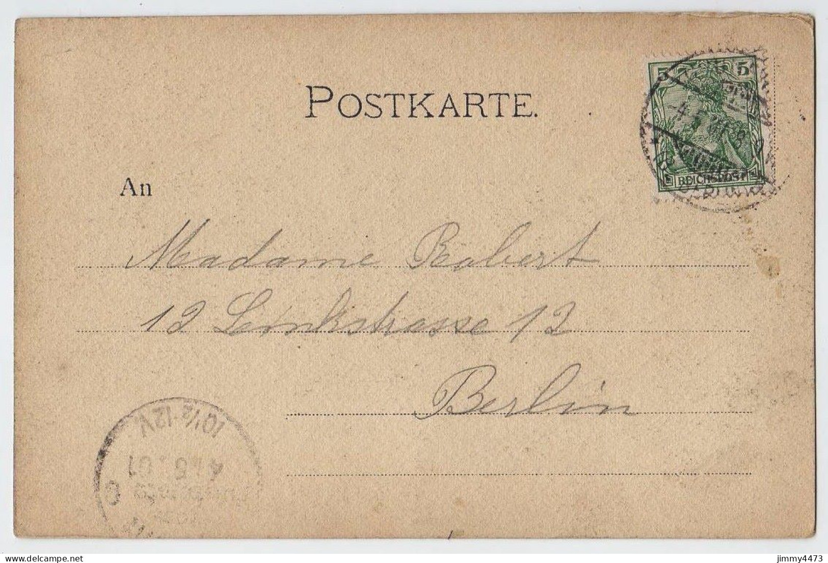 HUNDEKEHLE En 1901 ( Im Grunewald ) HERMAN OTTO - Berlin - Hoflieferant - Halensee