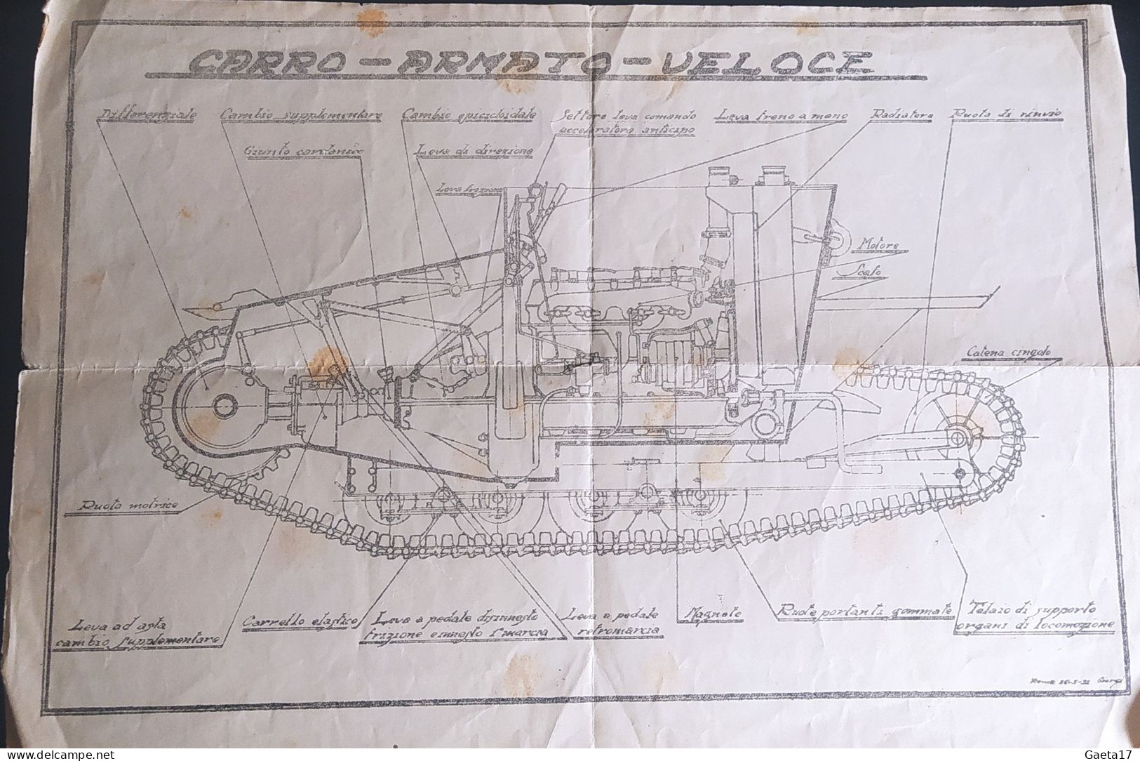 Carro Armato Veloce Ansaldo CV33 O 55 - Veicoli