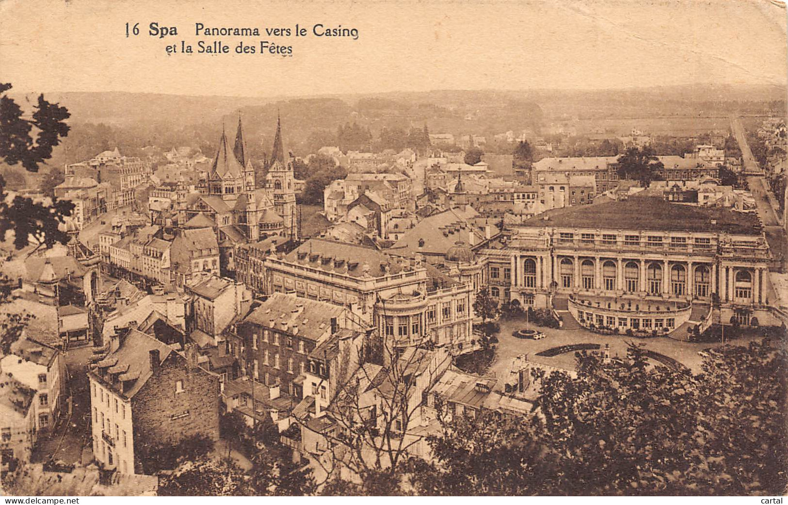 SPA - Panorama Vers Le Casino Et La Salle Des Fêtes - Spa