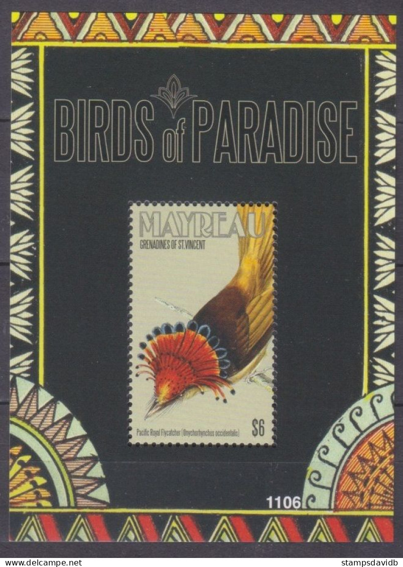 2011 St Vincent Grenadines Mayreau 127/B16 Birds 5,00 € - Piciformes (pájaros Carpinteros)